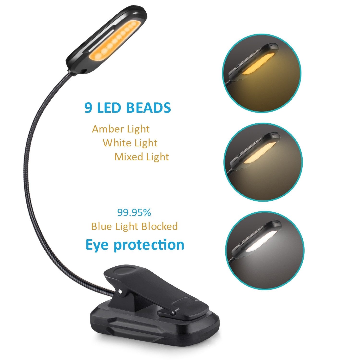 DESUO LED Leselampe Leselampe 3 Farbmodi günstig online kaufen
