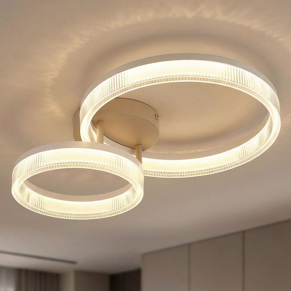 GLOBO LIGHTING LED Deckenleuchte, LED-Leuchtmittel fest verbaut, Warmweiß, günstig online kaufen