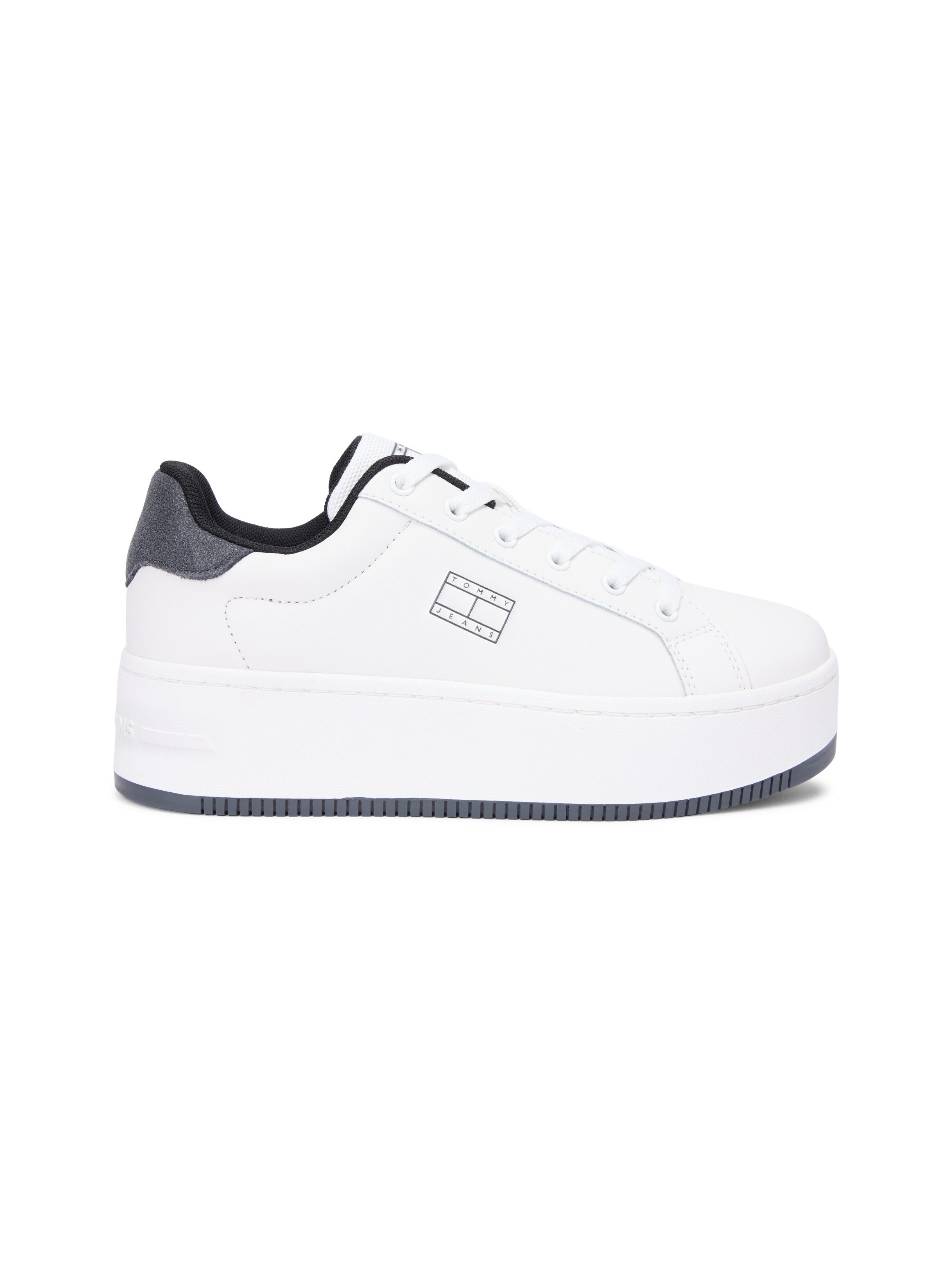 Tommy Jeans TJW FLATFORM ESS MU Plateausneaker, Freizeitschuh, Halbschuh, S günstig online kaufen
