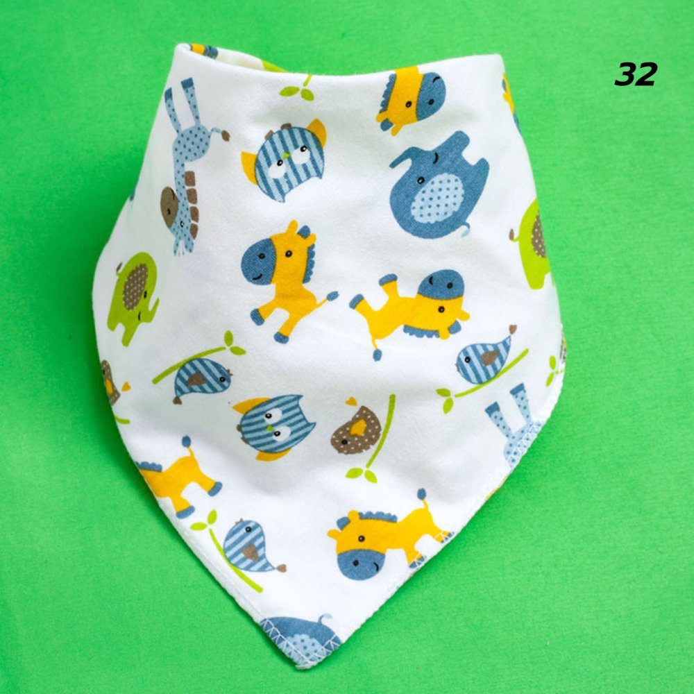 Baby-Baumwolllätzchen, Lätzchen Blusmart 33 Lätzchen Waschbares, Doppellagiges Spucktuch,