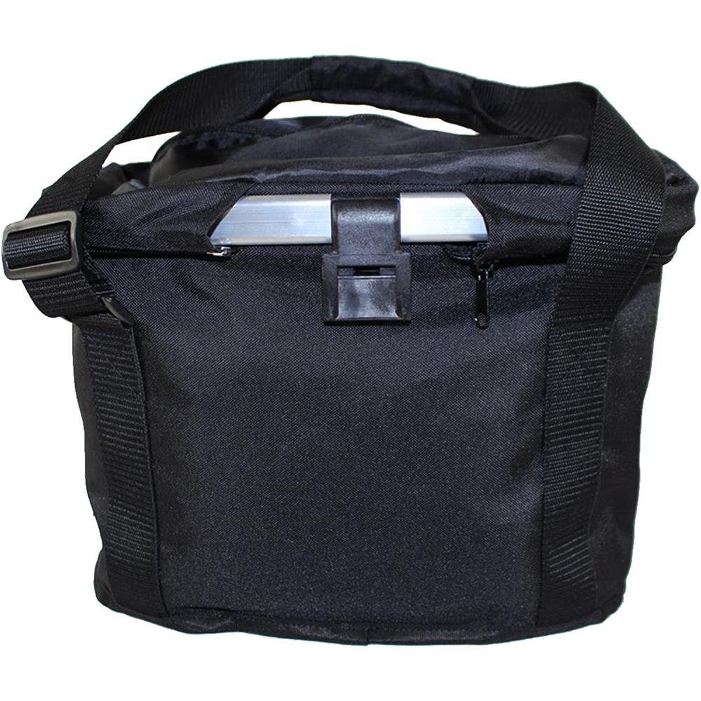 Best Sporting Fahrradtasche, für Lenker, 33 x 25 x 24 cm, Schwarz, mit Schnellverschluss