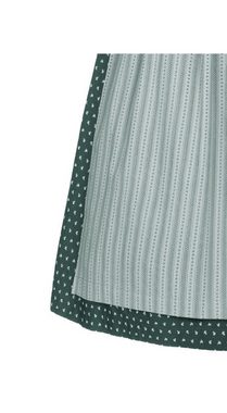 Nübler Dirndl Damen Dirndl lang im Landhausstil, Rocklänge 90cm (Dirndl Set lang THEA, 2-tlg., Dirndl Kleid mit Schürze) Moderne Tracht im bayerischen Stil - Trachtenmode Damen