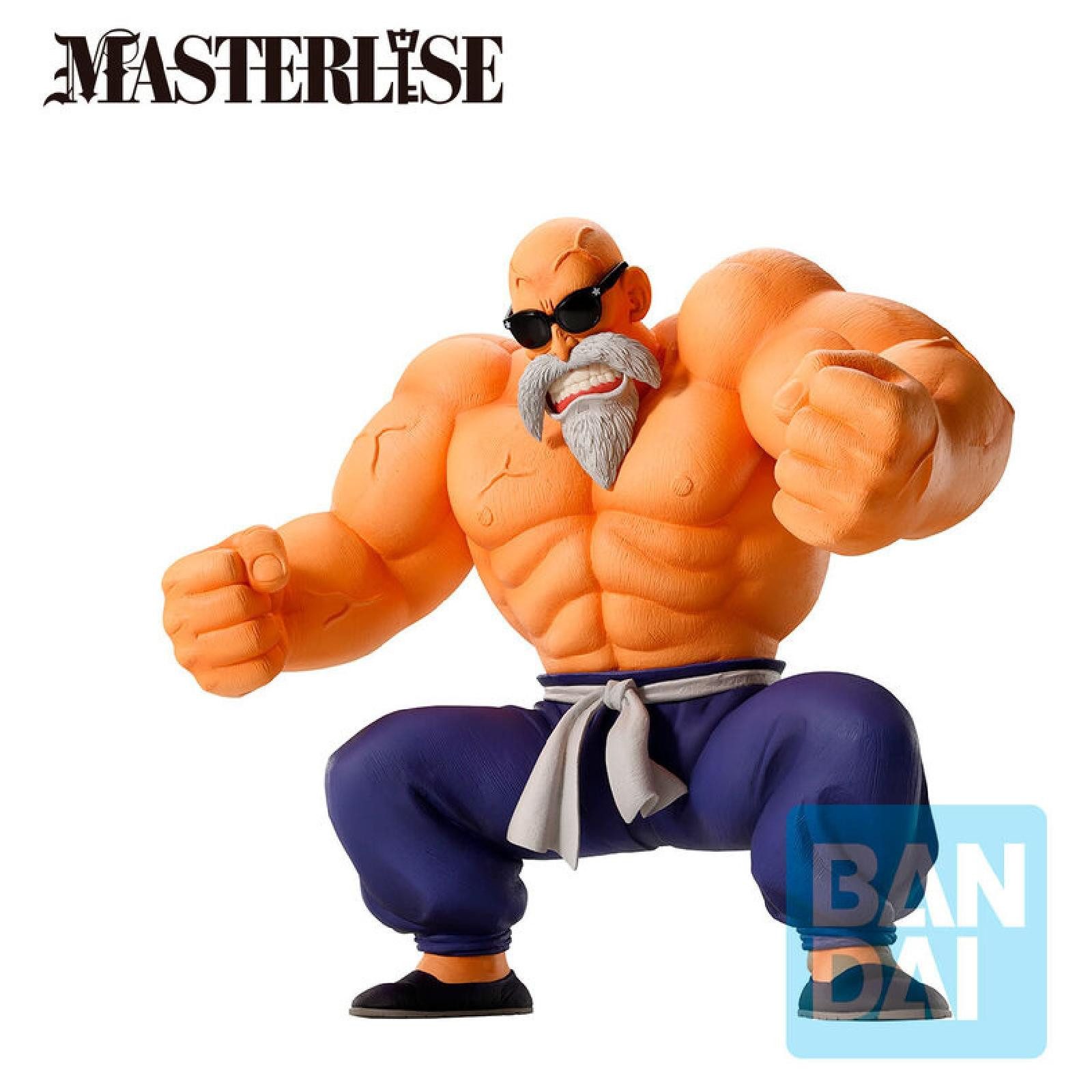 Banpresto Sammelfigur Dragon Ball Master Roshi Training Section Ichibansho Figur 21cm