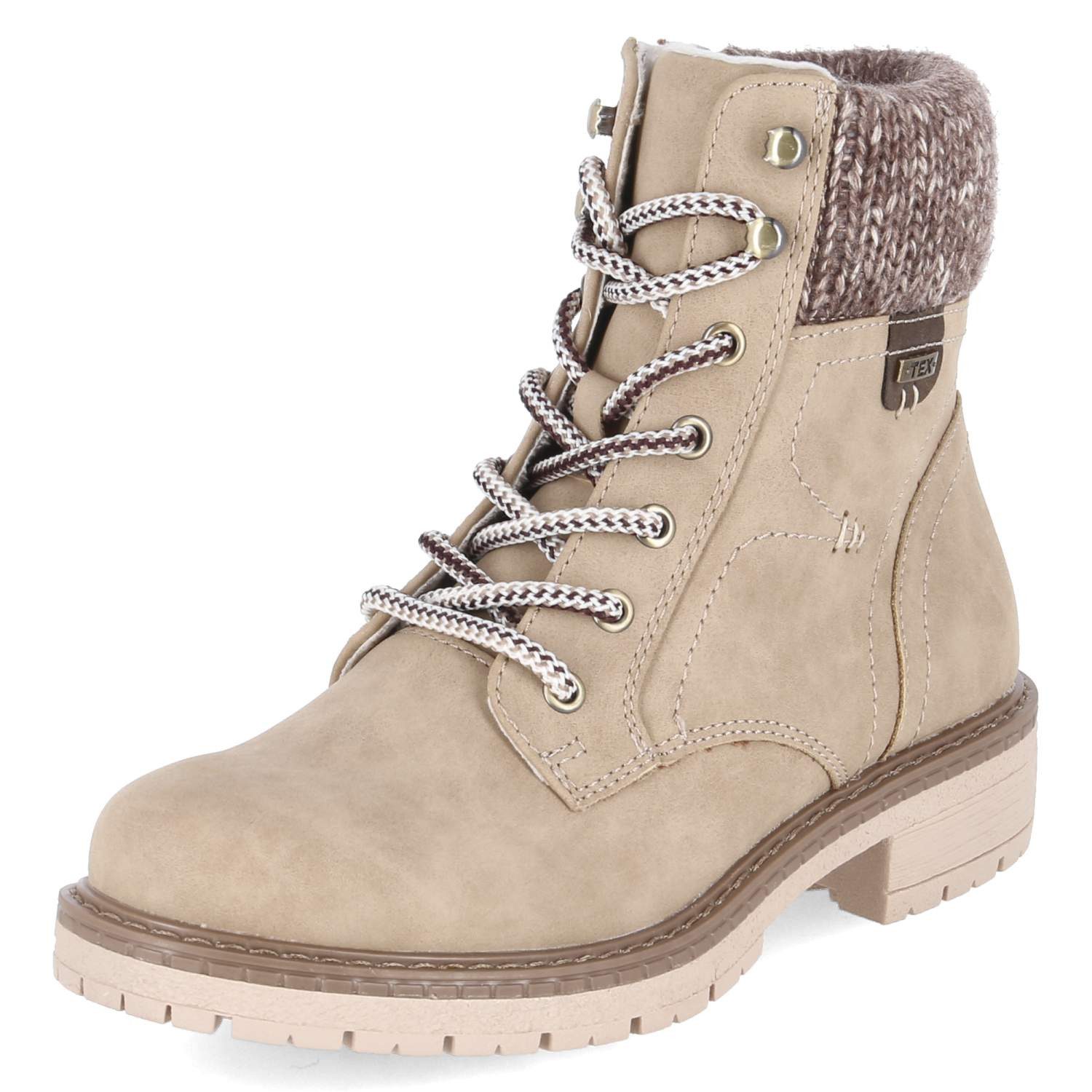 Jane Klain Jane Klain 252953000/328 Damen Textil & Synthetik hellbraun Winterstiefel
