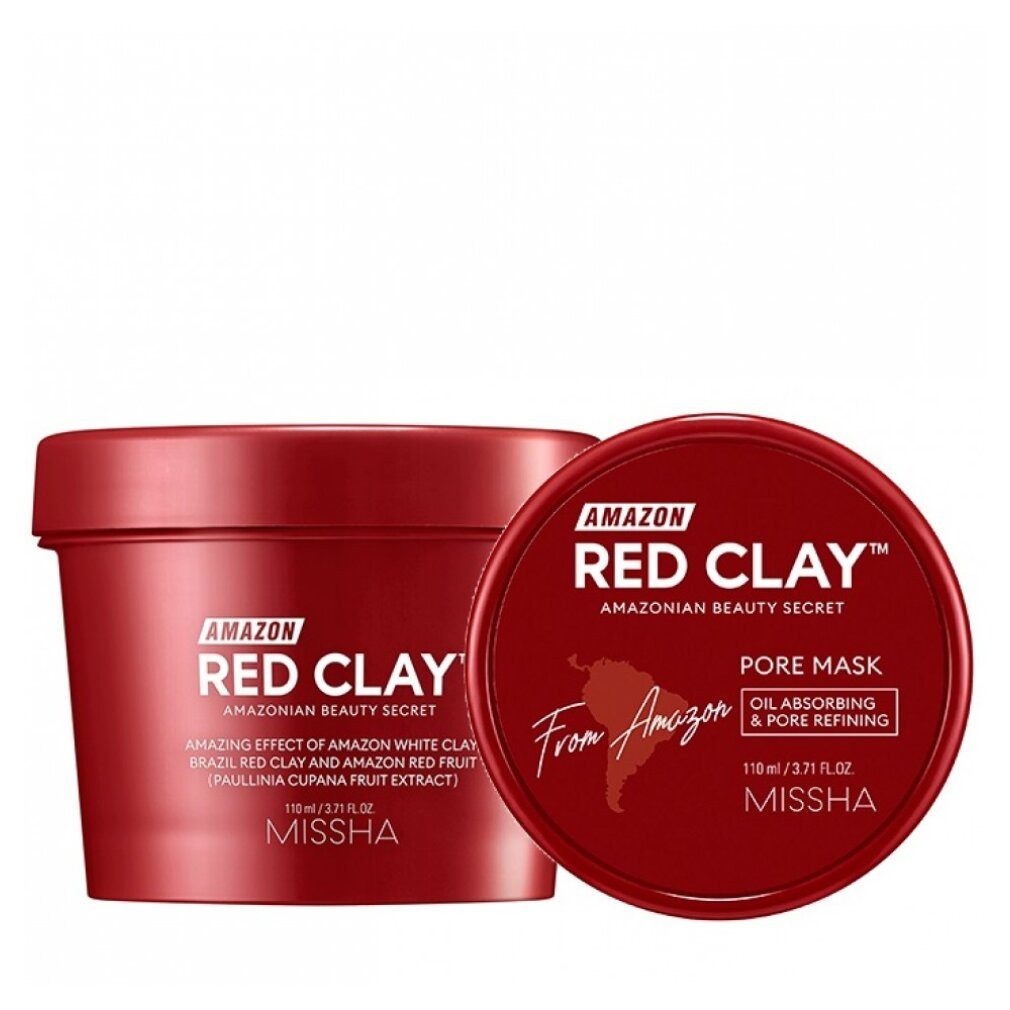 Missha Körperpflegemittel Amazonas Rote Tonerde Porenmaske110 ml