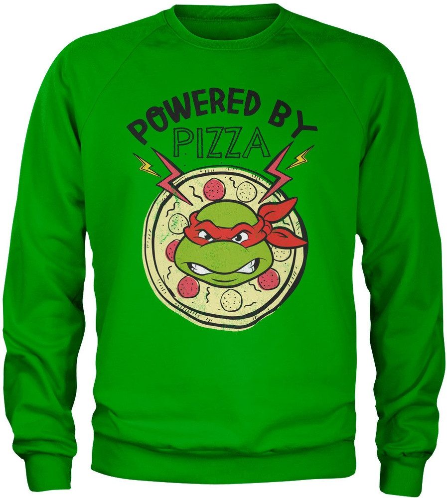Teenage Mutant Ninja Turtles Rundhalspullover Powered By Pizza Sweatshirt