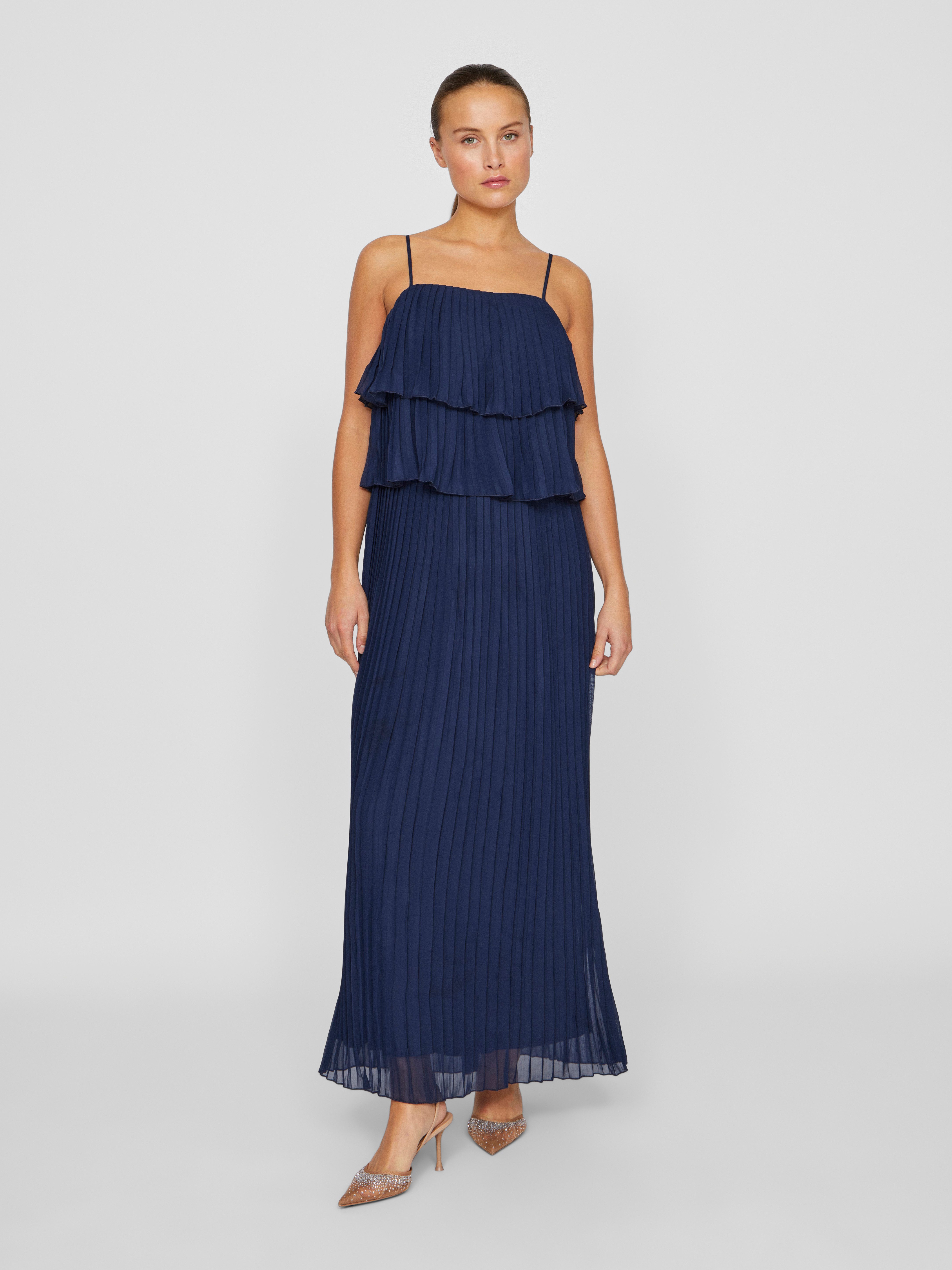 Vila Trägerkleid VICHIFFON SINGLET PLEATS DRESS günstig online kaufen