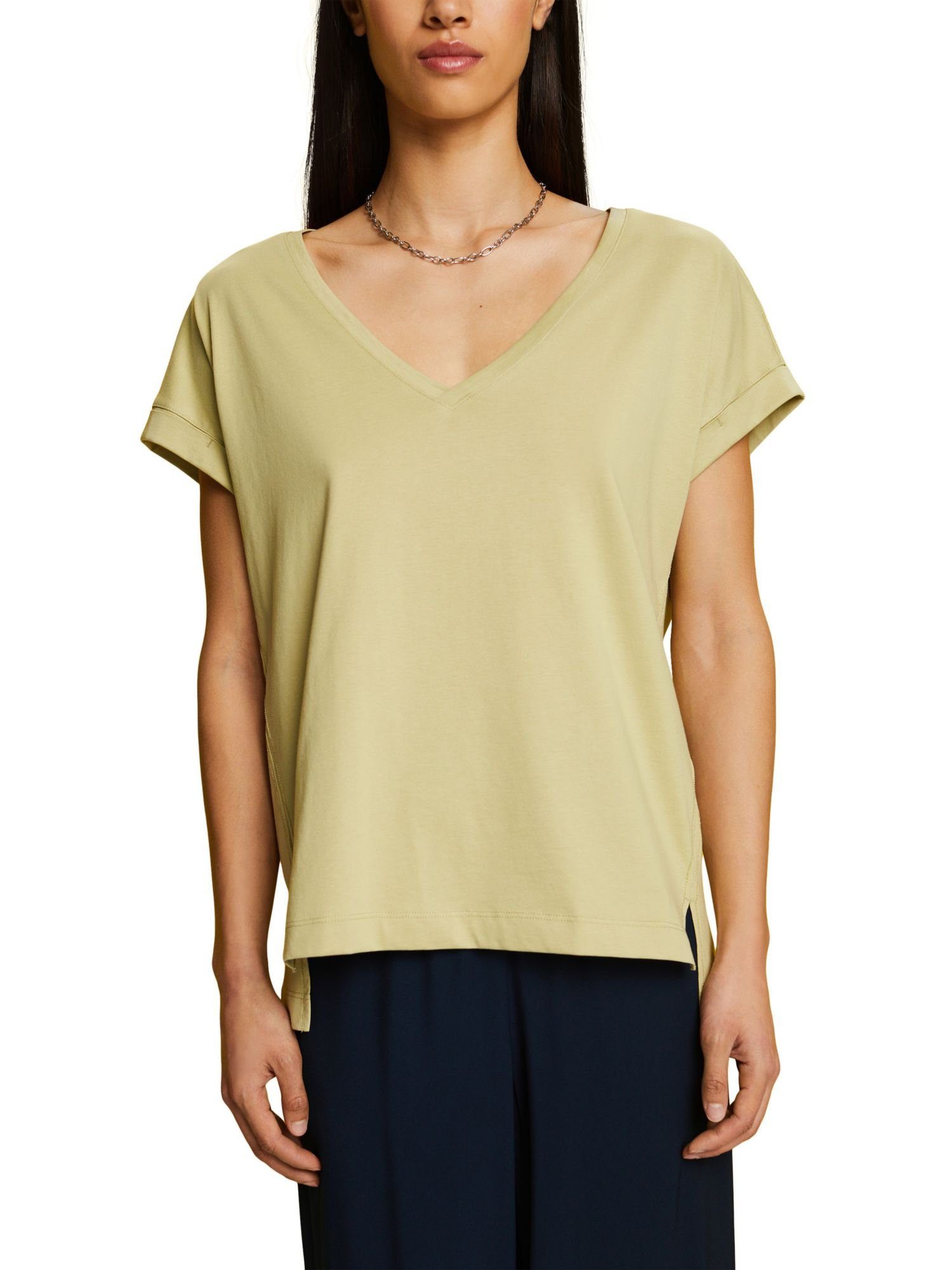 GREEN T-Shirt Esprit T-Shirts PASTEL (1-tlg)