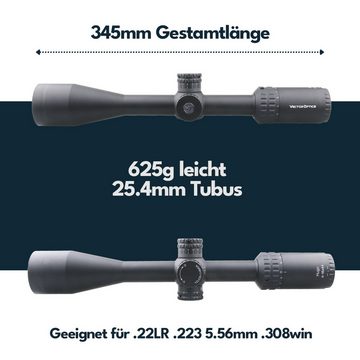 Vector Optics Vector Optics SCOL-29 Hugo 4-16x44 SFP Zielfernrohr (Ideal für Jagd, Sport und Airsoft)