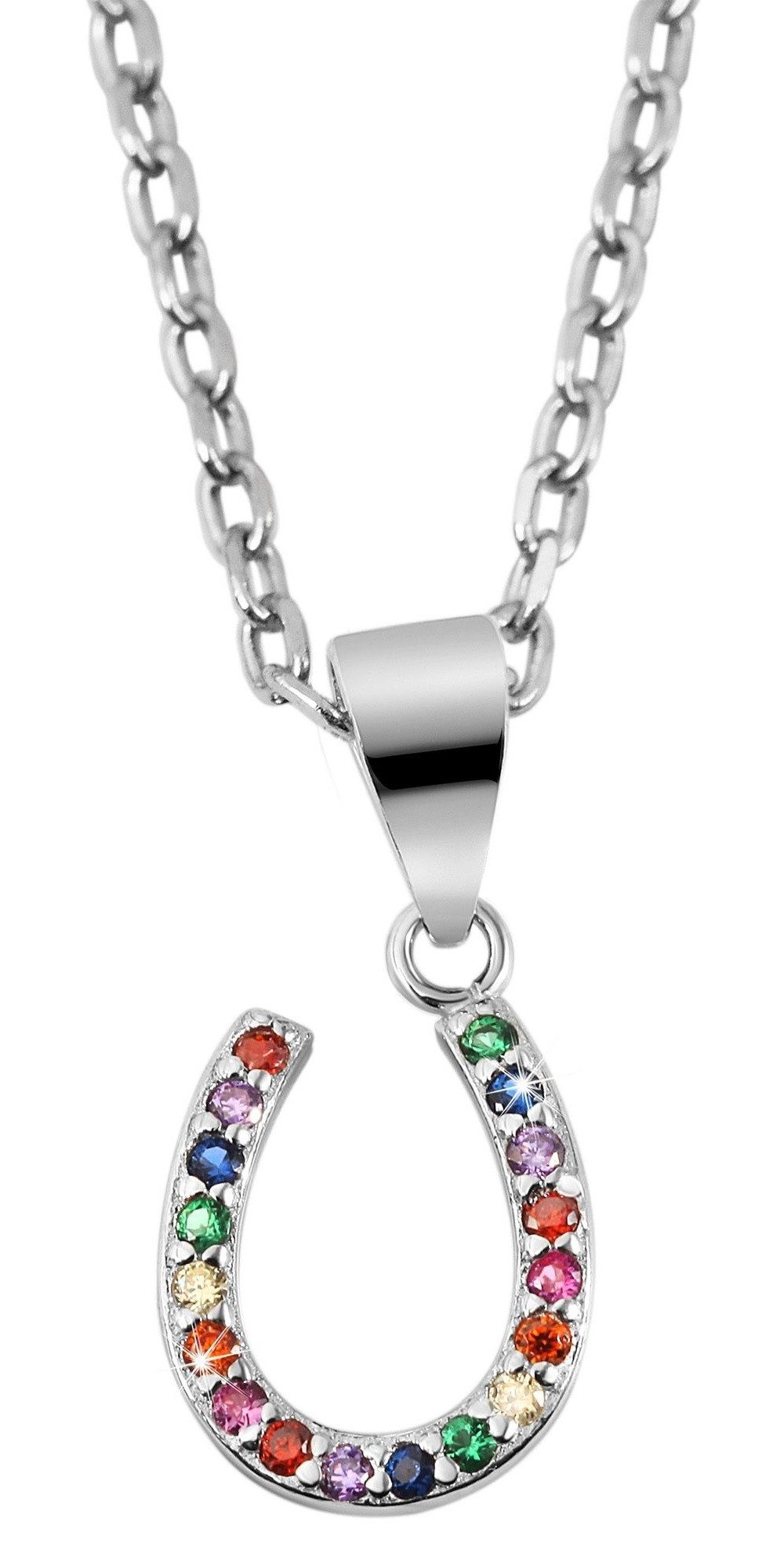 Kettenanhänger Anhänger aus 925 Silber mit Zirkonia