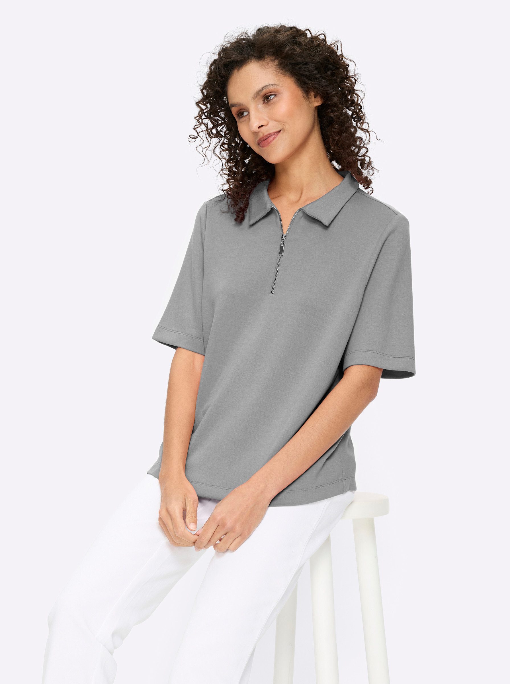 heine T-Shirt Shirt Kurzarm