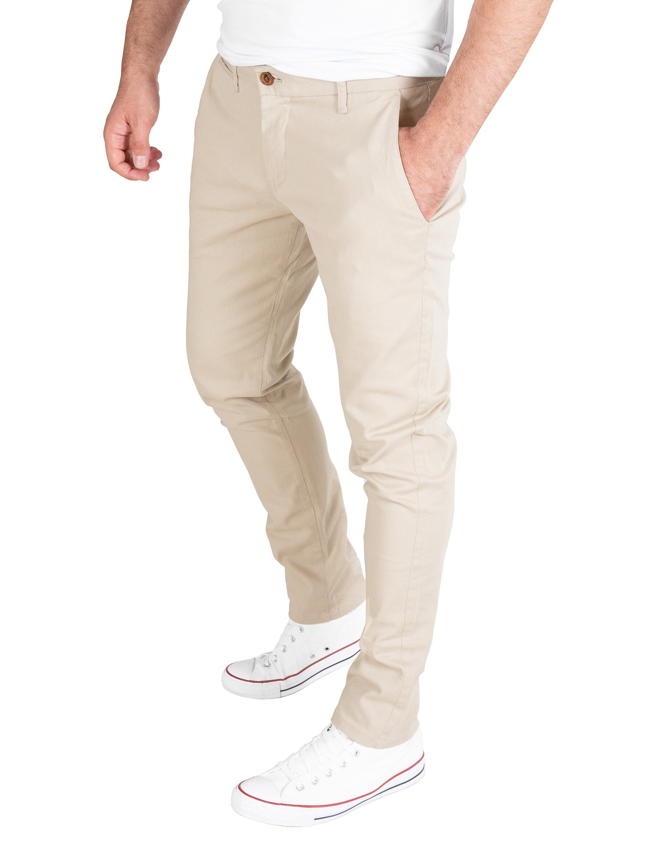 WOTEGA Chinohose Adriano Herren Slim Fit Chinohose
