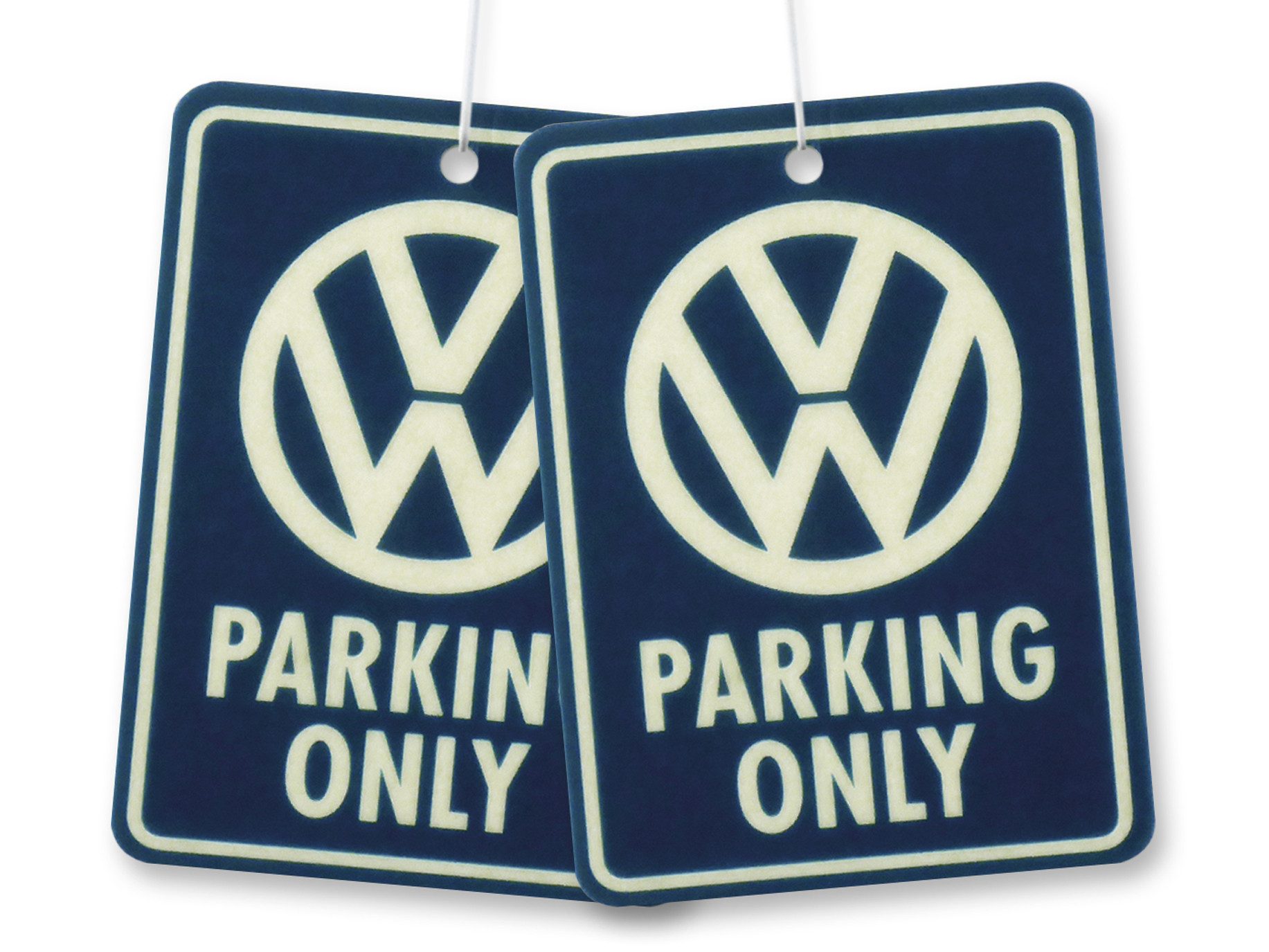 VW Collection by BRISA Raumduft Volkswagen Lufterfrischer fürs Auto (mit verschiedenen Duftnoten, 2-St., (1 Paar) oder einzeln erhältlich), Duftbaum im VW Design