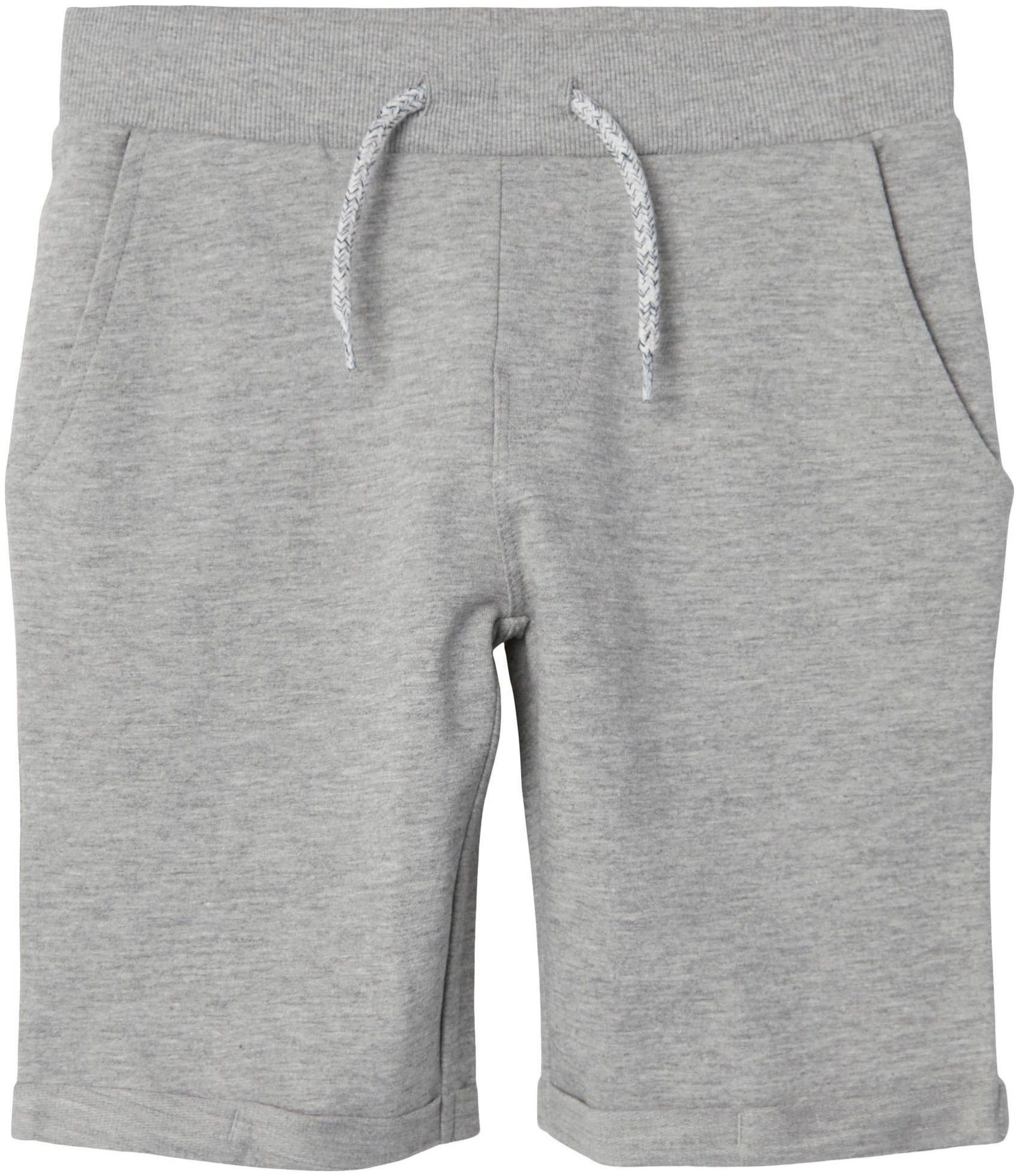 grey UNB SWE NKMVERMO NOOS LONG Sweatshorts F SHORTS melange Name It