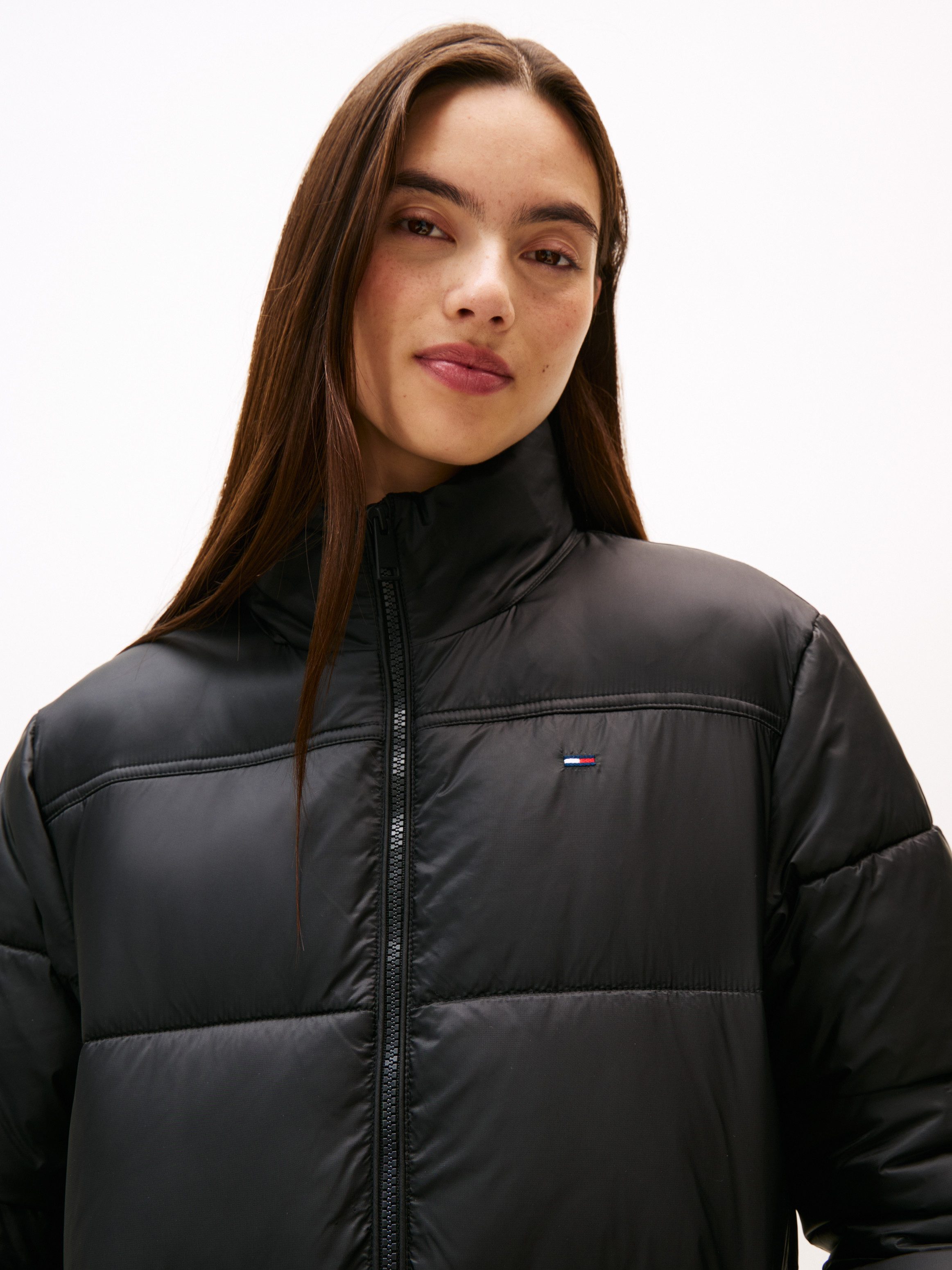 Tommy Jeans Steppmantel TJW MAXI PCKBL HOOD ESS PUFFER günstig online kaufen