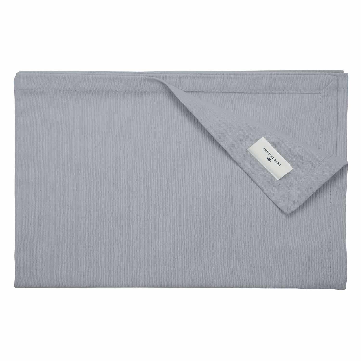 TOM TAILOR Tischläufer DOVE Blickdichter Tischläufer (1-tlg), 50 x 150 cm in Silber