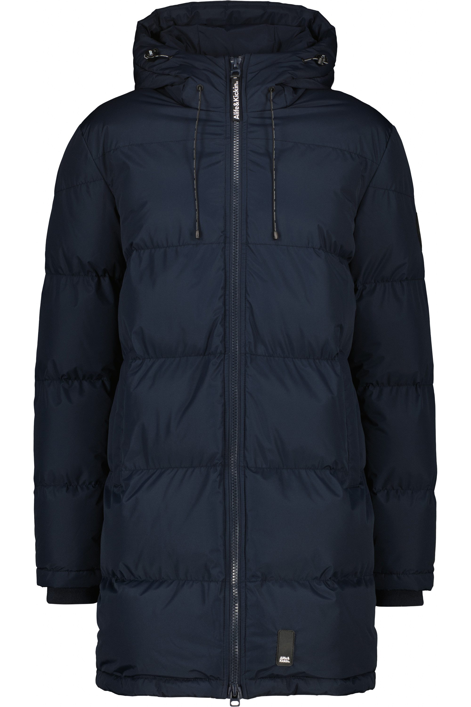 Alife & Kickin Winterjacke Herren TimonAK A Lange Jacke mit gefütterter Kapuze in gerader Passform
