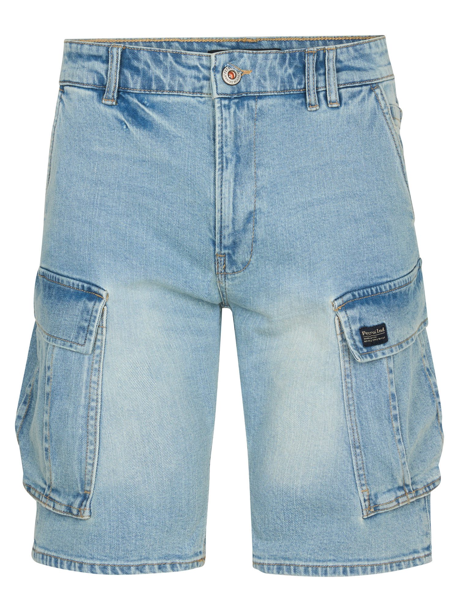 Petrol Industries Shorts TORINO - Men Cargo Denim Short Loos