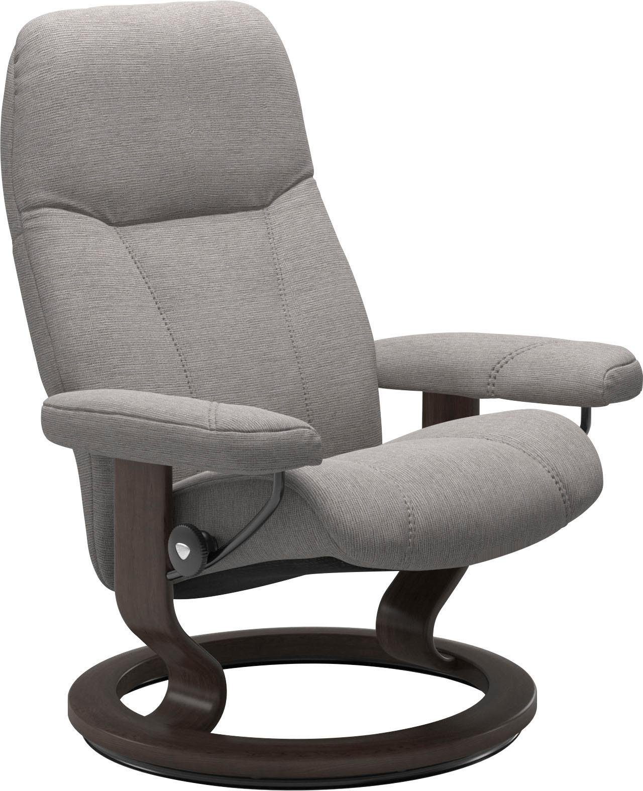 Consul, Stressless® Gestell Base, mit Relaxsessel L, Classic Wenge Größe