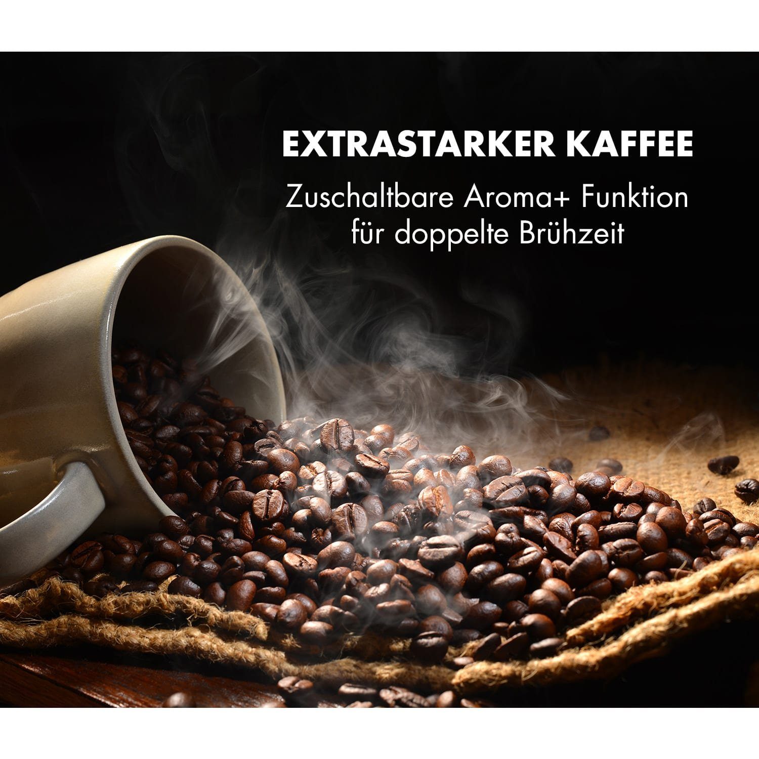 0l Kaffeekanne Aromatica X, Filterkaffeemaschine Klarstein