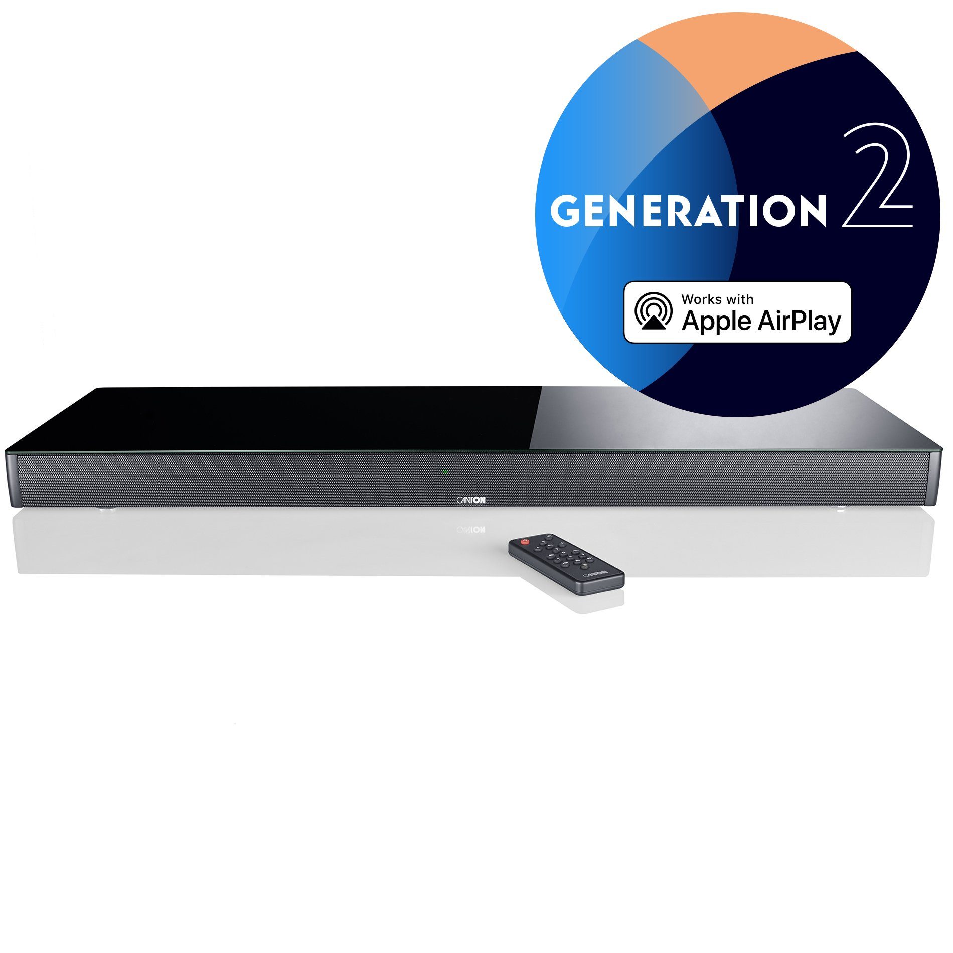 CANTON Smart Sounddeck 100 V2 schwarz Aktion Soundbar