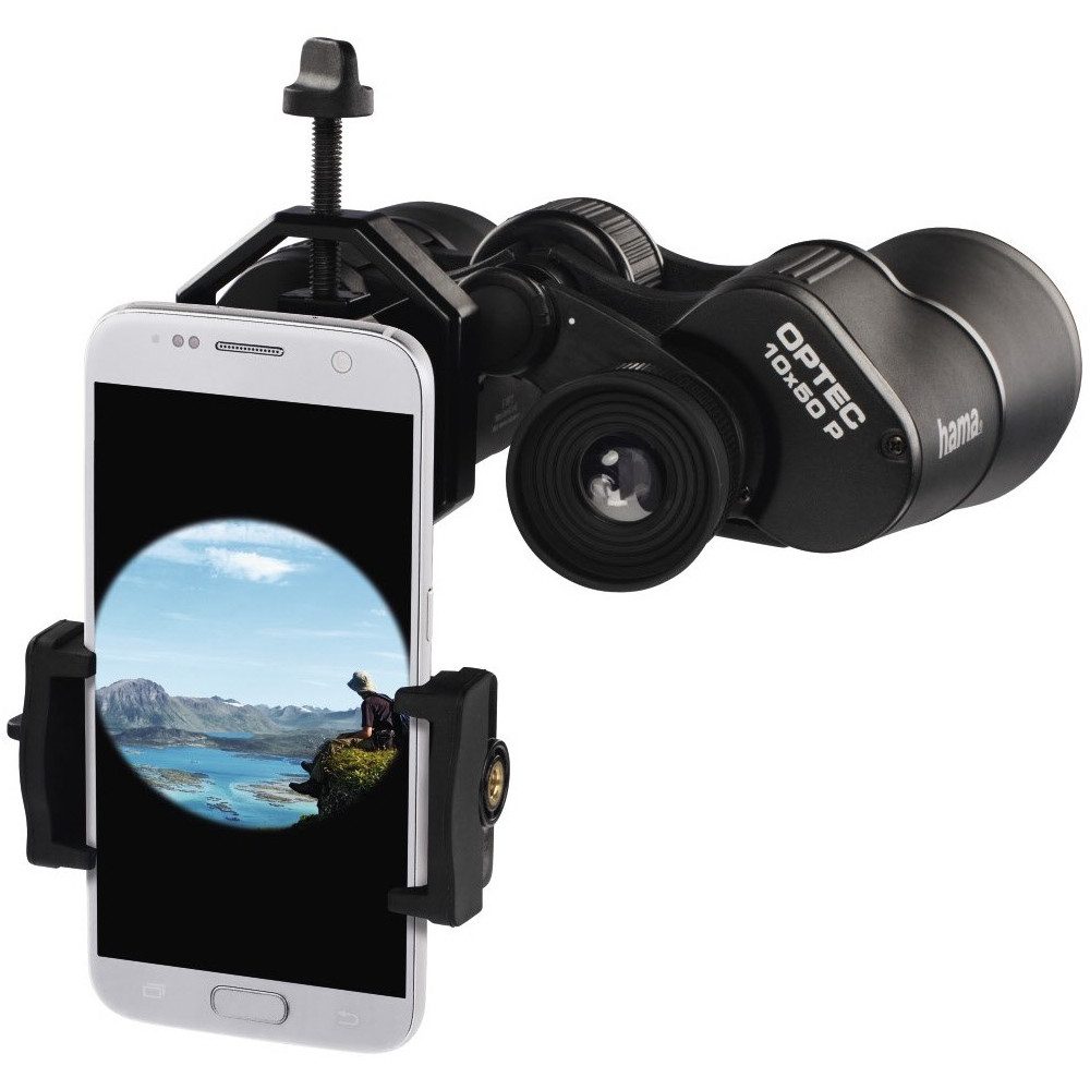 Hama Hama Smartphone-Halterung schwarz für Smartphones. Smartphone (Elegantes schwarzes Design)