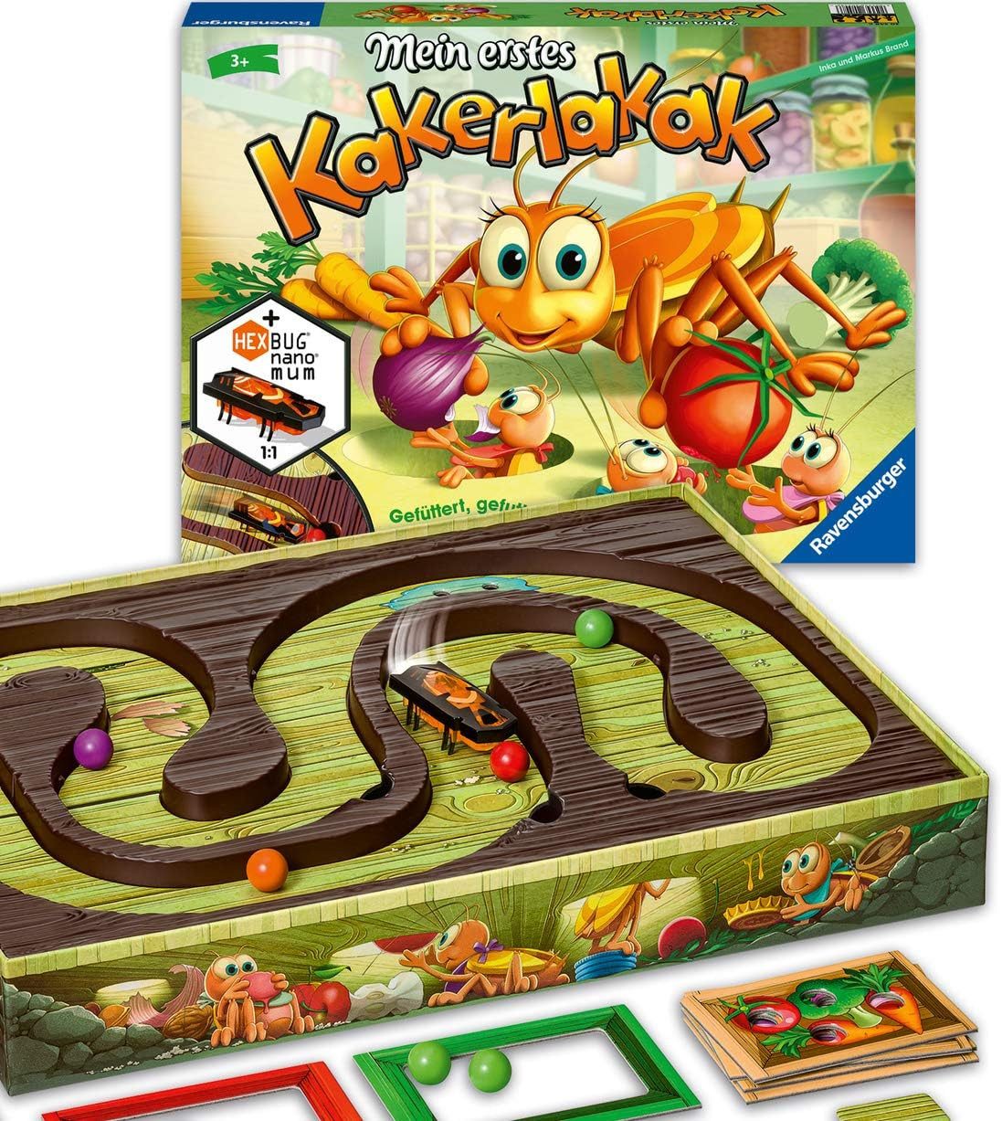 Ravensburger Spiel Ravensburger 20548 Mein erstes Kakerlakak für 2-4 Spieler ab 3 Jahre