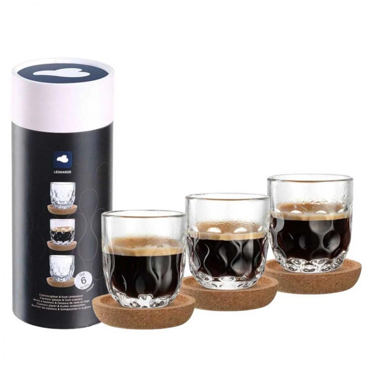 LEONARDO Tasse Leonardo Espresso-Set Gocce (6-teilig)