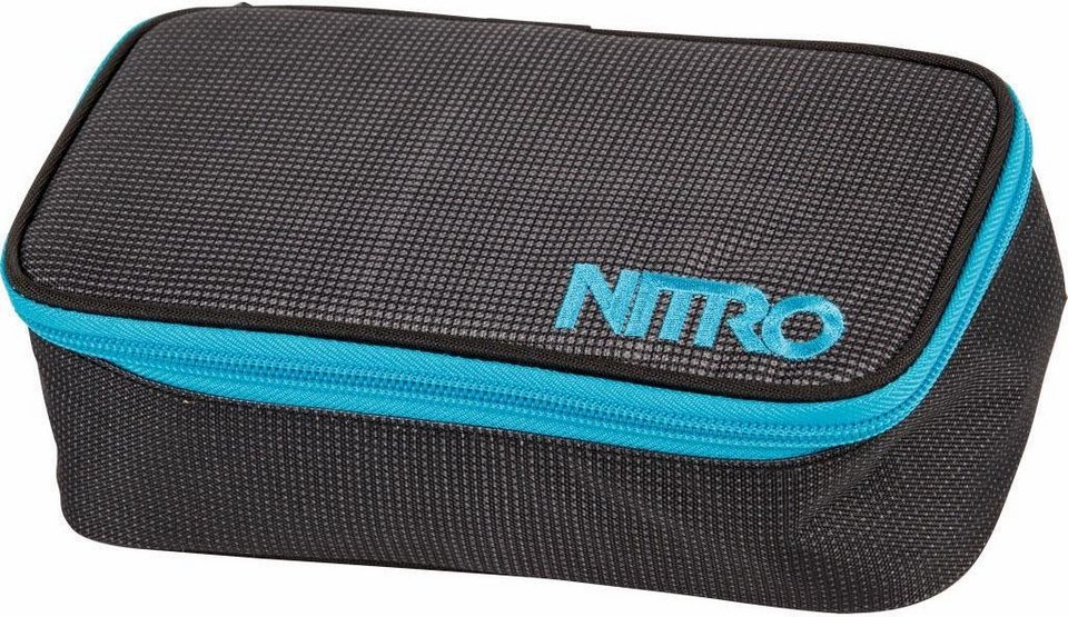 NITRO Federtasche Pencil Case XL, Federmäppchen, Schlampermäppchen,  Faulenzer Box, Stifte Etui, Federmappe