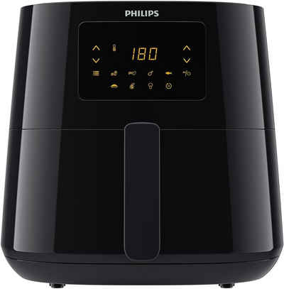 Philips Heißluftfritteuse mit Rapid Air Technologie, 5 Portionen, 2000,00 W, mit XL-Kapazität für gesunde Familienmahlzeiten – NutriU App inklusive