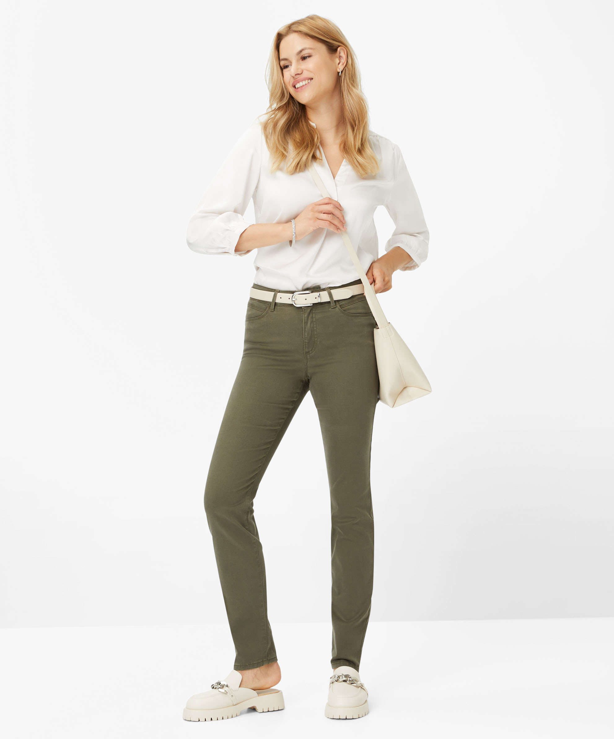Brax Stretch-Jeans BRAX SHAKIRA soft khaki 9910920 71-1707-30 - WINTER DREAM