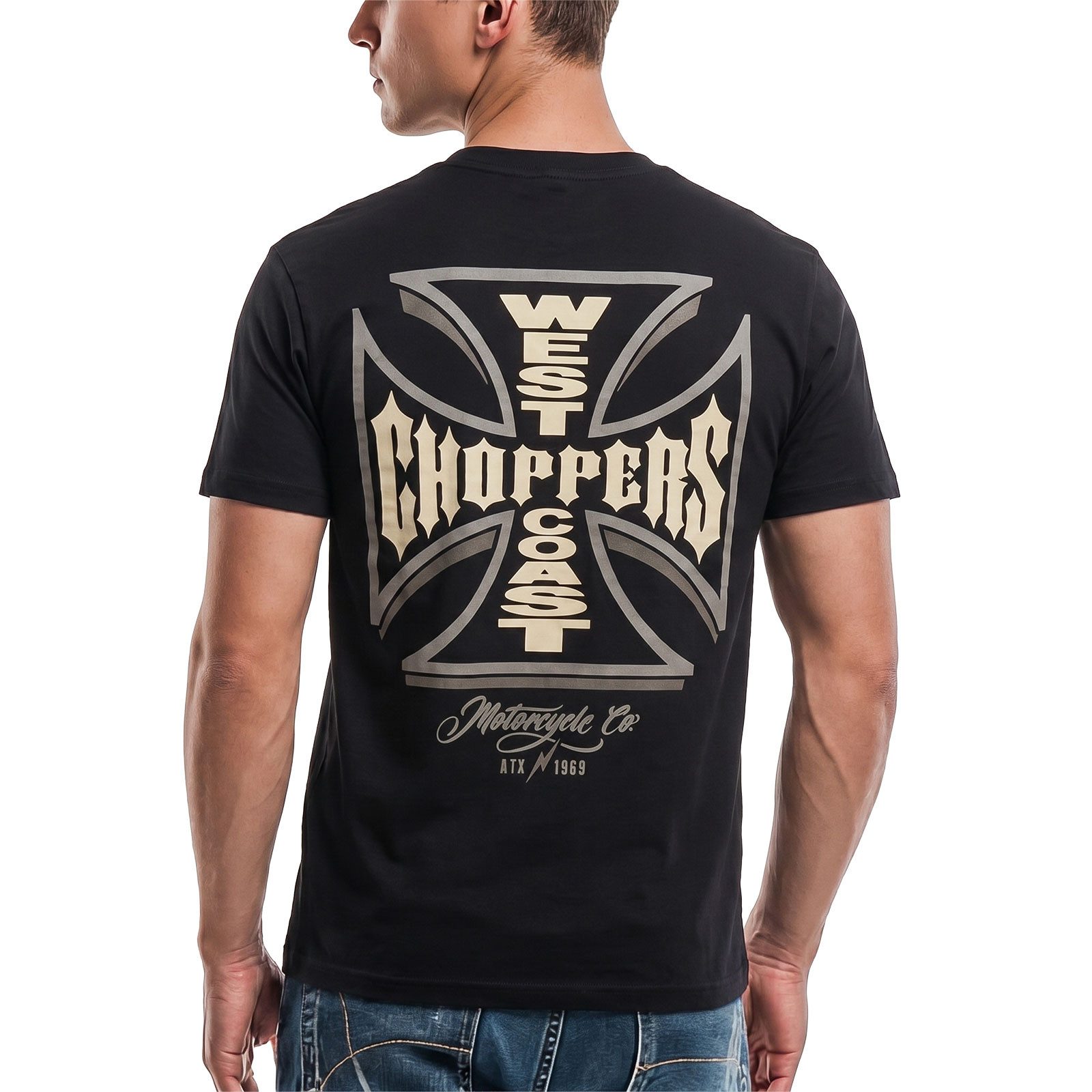 West Coast Choppers T-Shirt T-Shirt West Coast Chopper Gangscript