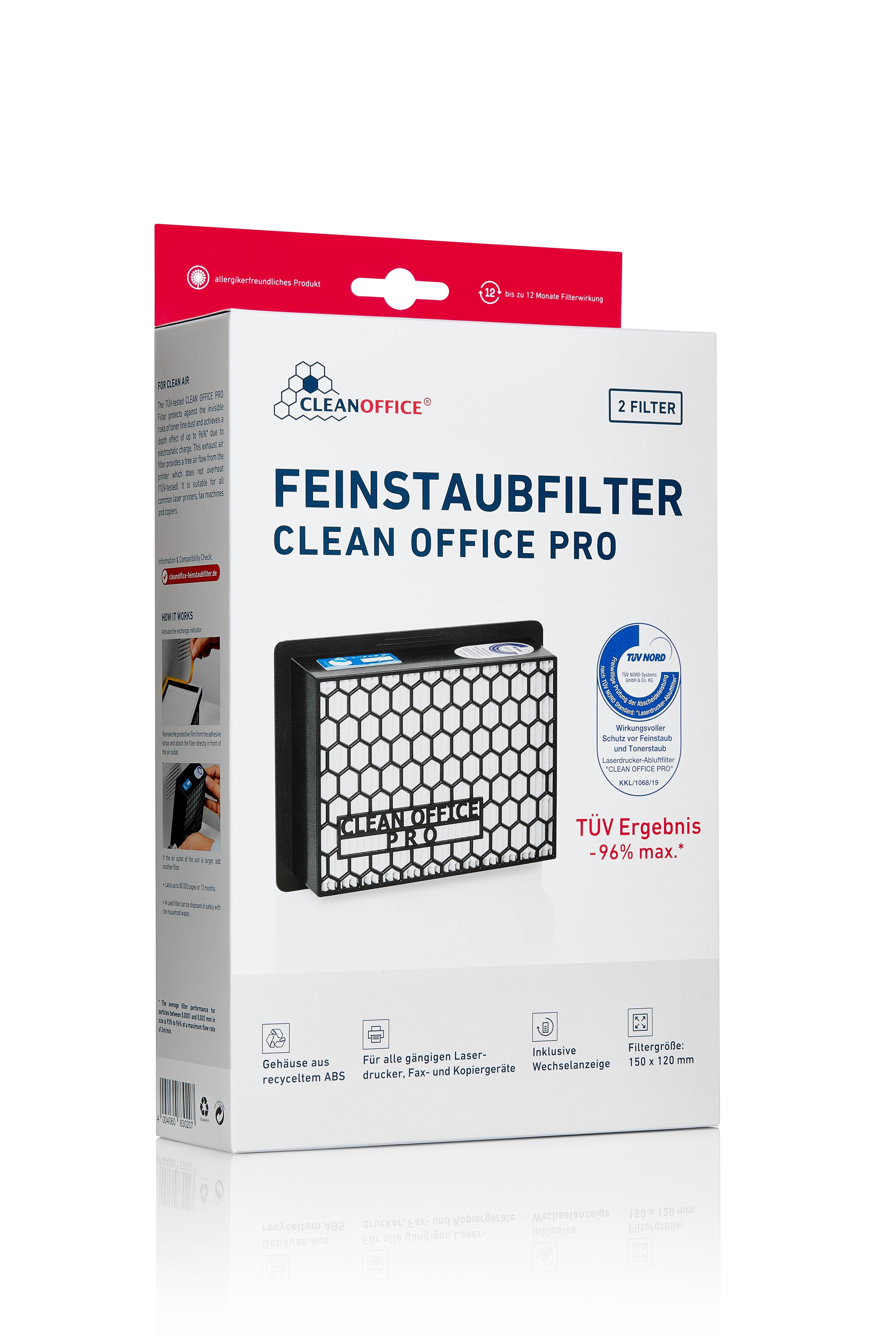 CleanAir-Filter 168302020 PRO Feinstaubfilter