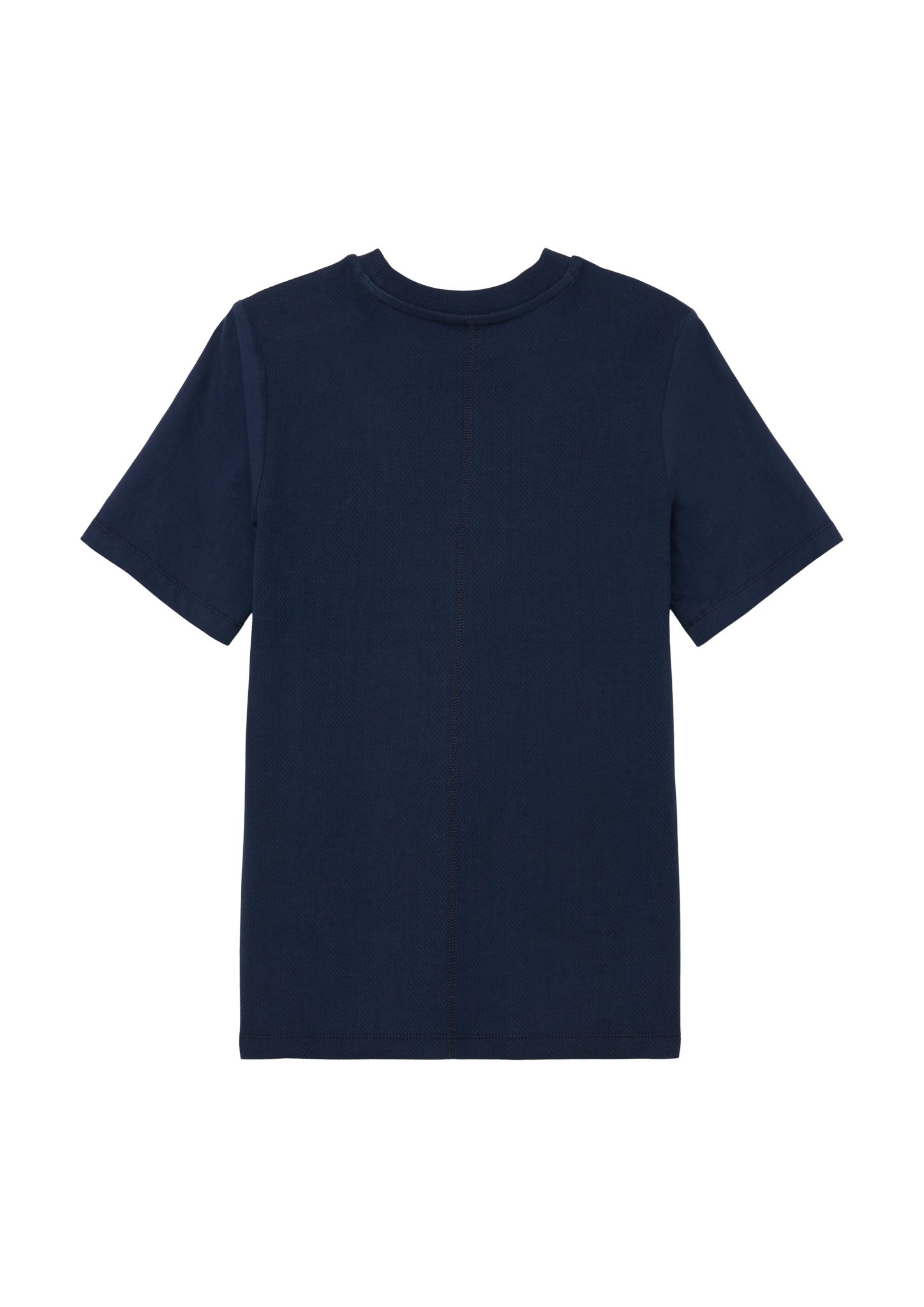 navy s.Oliver im Fabricmix Ziernaht T-Shirt Kurzarmshirt