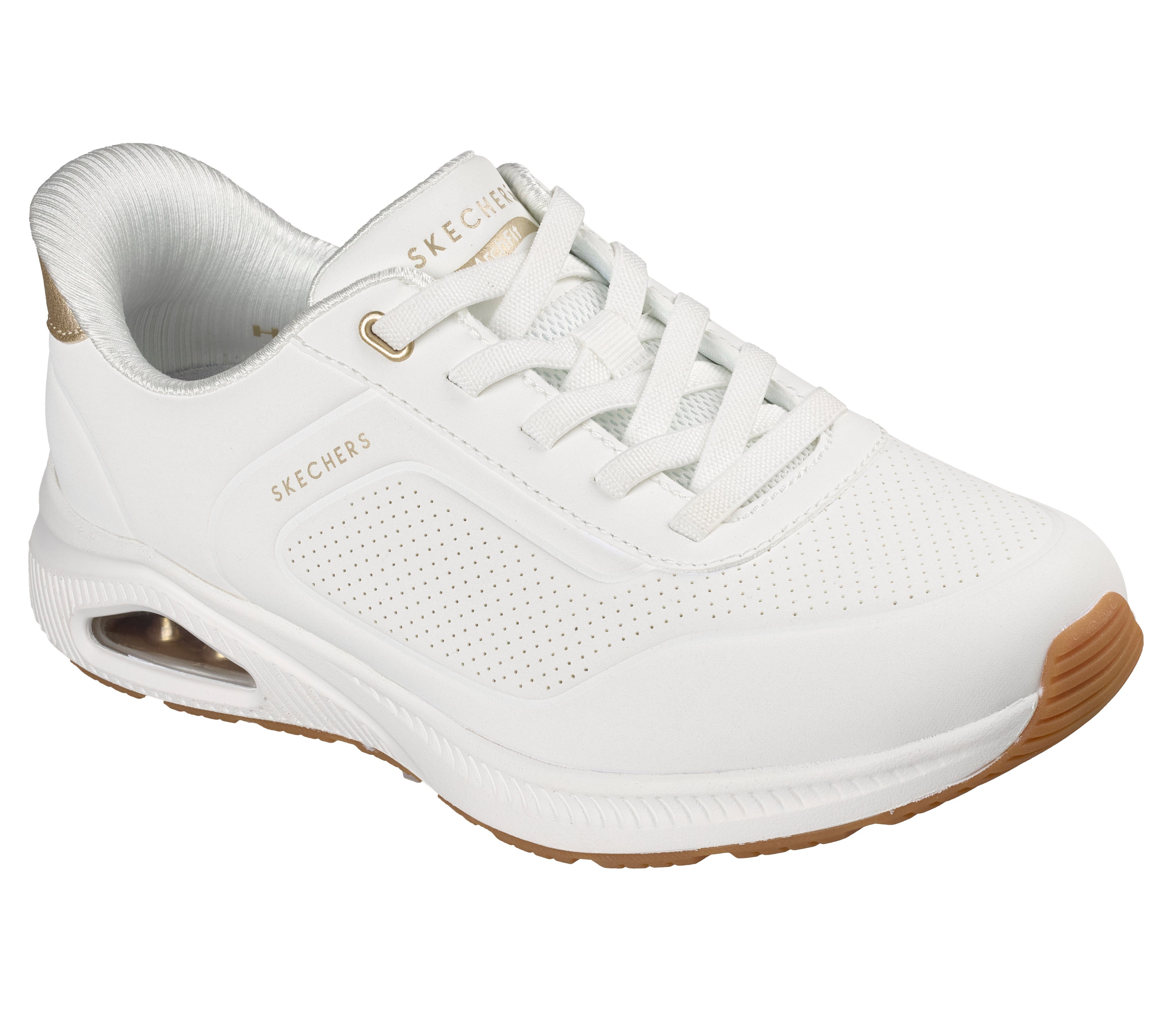 Skechers ARCH FIT UNO Slip-On Sneaker Schlupfschuh, Halbschuh, Freizeitschuh mit Slip ins – Bild 3 von 5