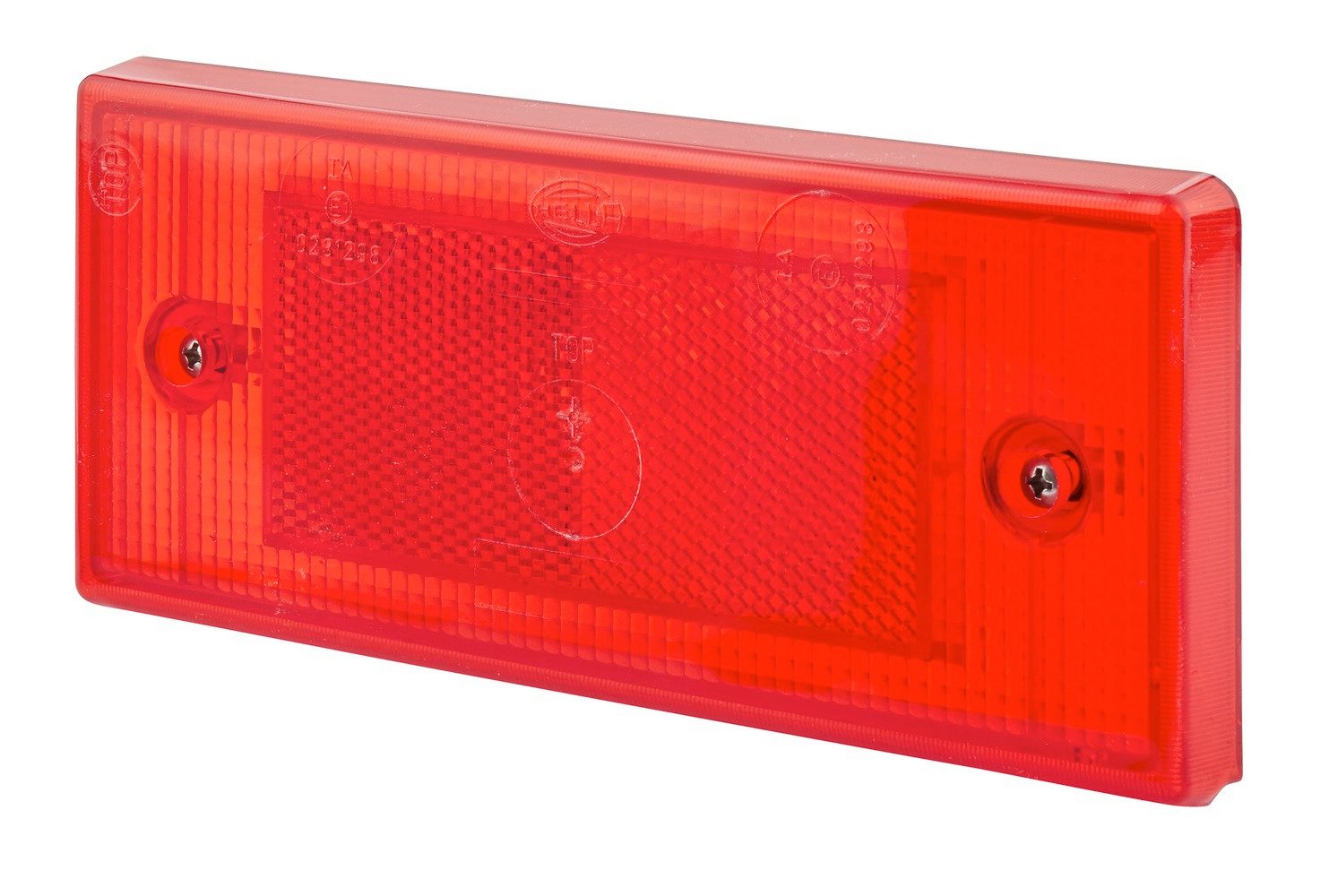 Hella LED Gartenstrahler HELLA 8RA 003 734-101 Rückstrahler - Lichtscheibenfarbe: rot - Anbau/g