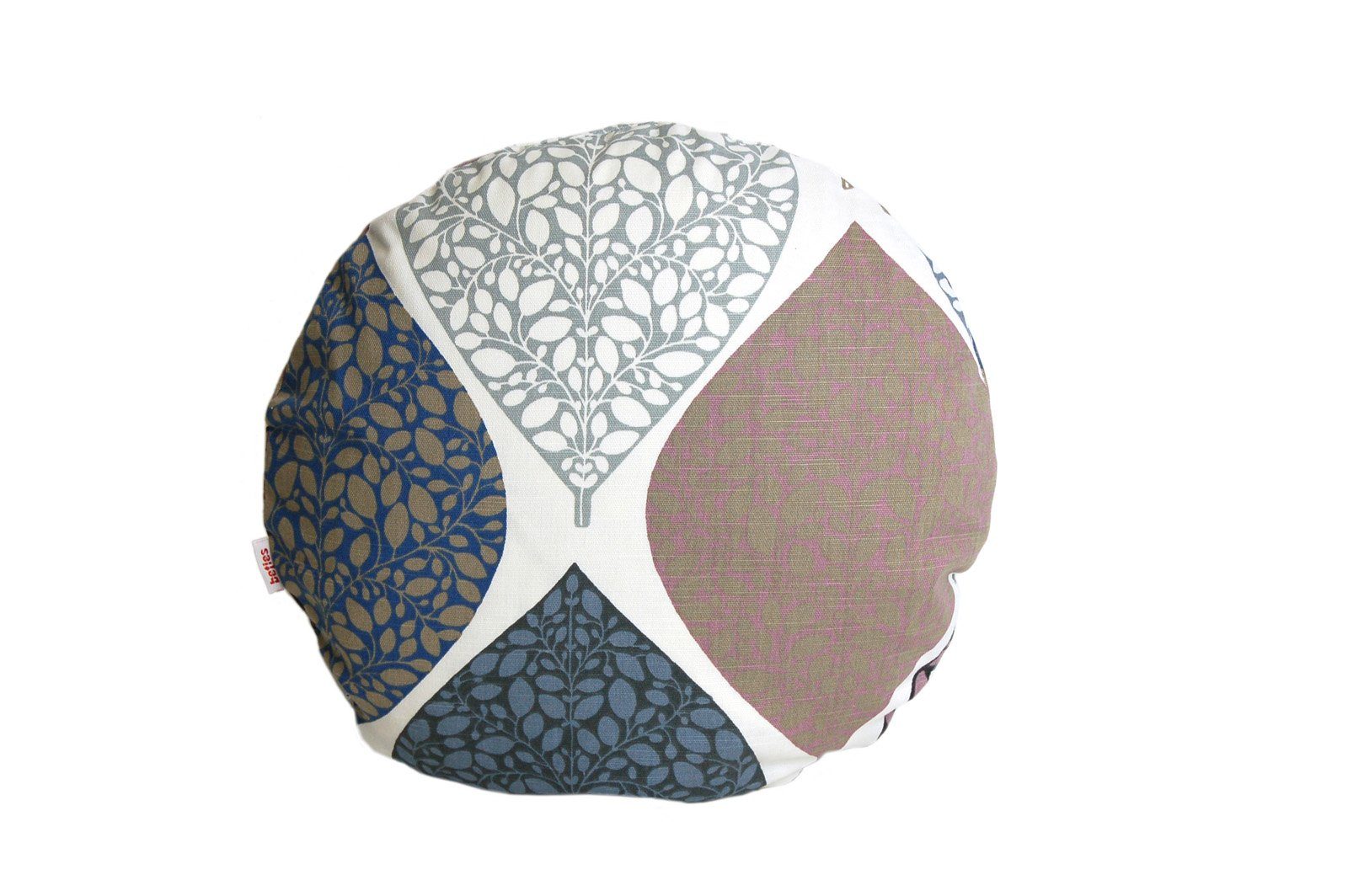 beties Kissenbezug Momente, (1 Stück), Kissenbezug rund ca. 40 cm Dekoration (Hortensie)