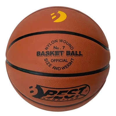 Best Sporting Basketball Hochwertiger Basketball Outdoor Größe 7, Basketball mit offiziellem Gewicht & Größe