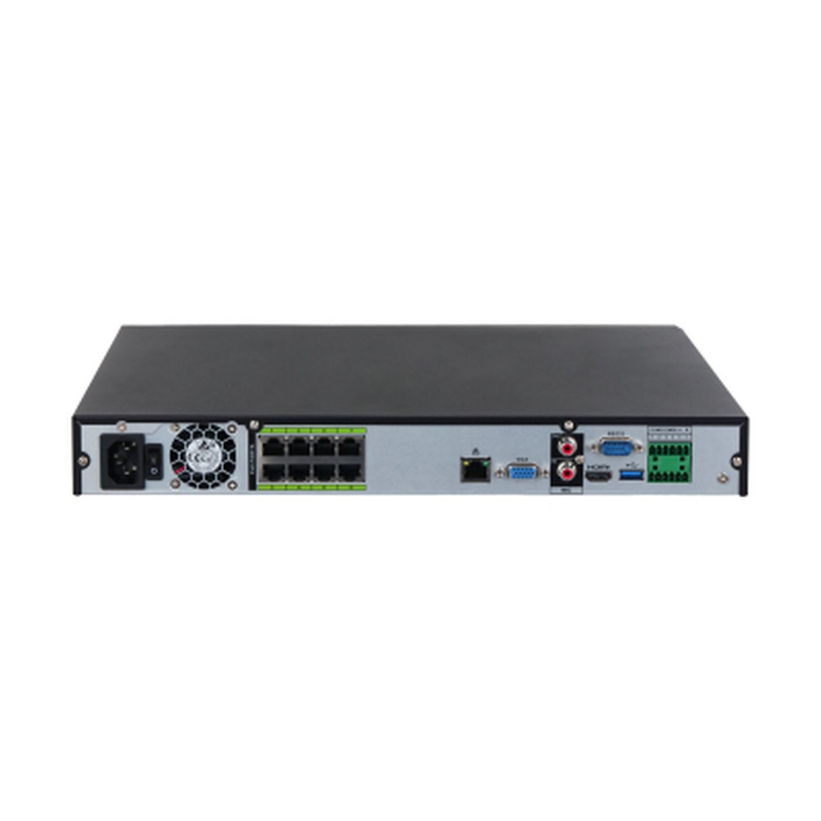 Dahua Technology WizSense DHI-NVR5208-8P-EI, 8 Kanäle, 3840 x 2160 Pixel, 38 PC