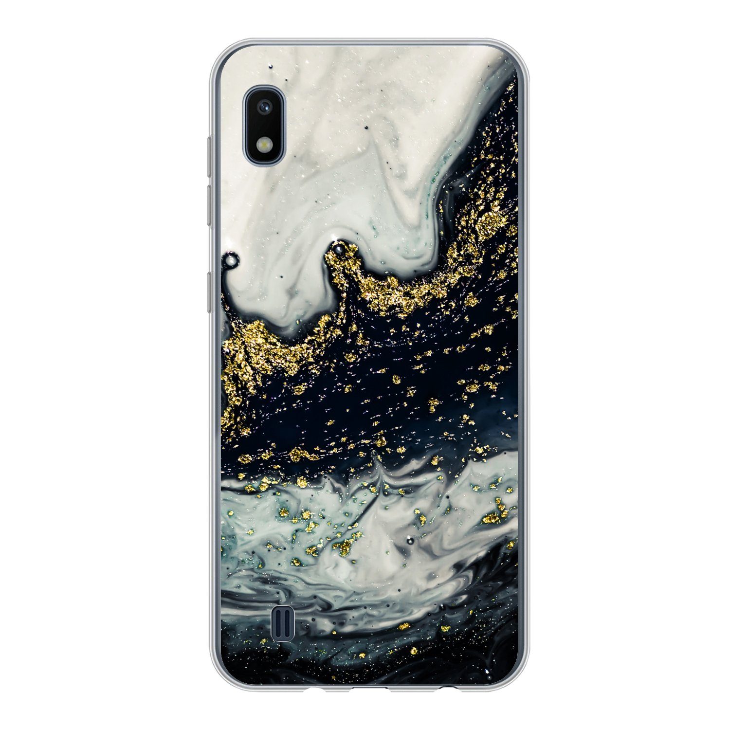 Handyhülle für Samsung Galaxy A10 Marmor - Abstrakt - Gold - Luxus