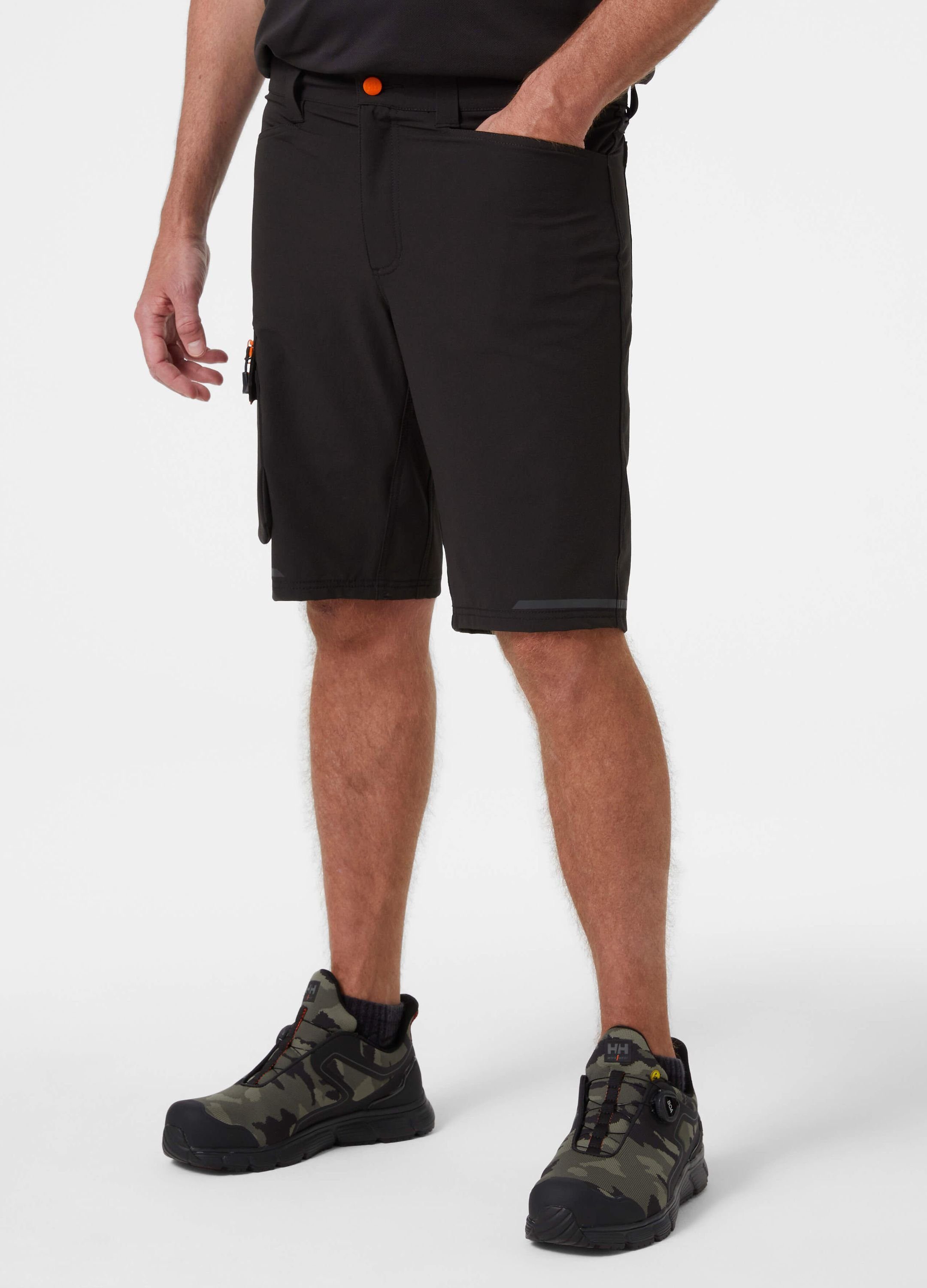 Helly Hansen Arbeitsshorts Kensington Shorts (1-tlg) mit Schlaufe für Ausweis oder ID-Karten