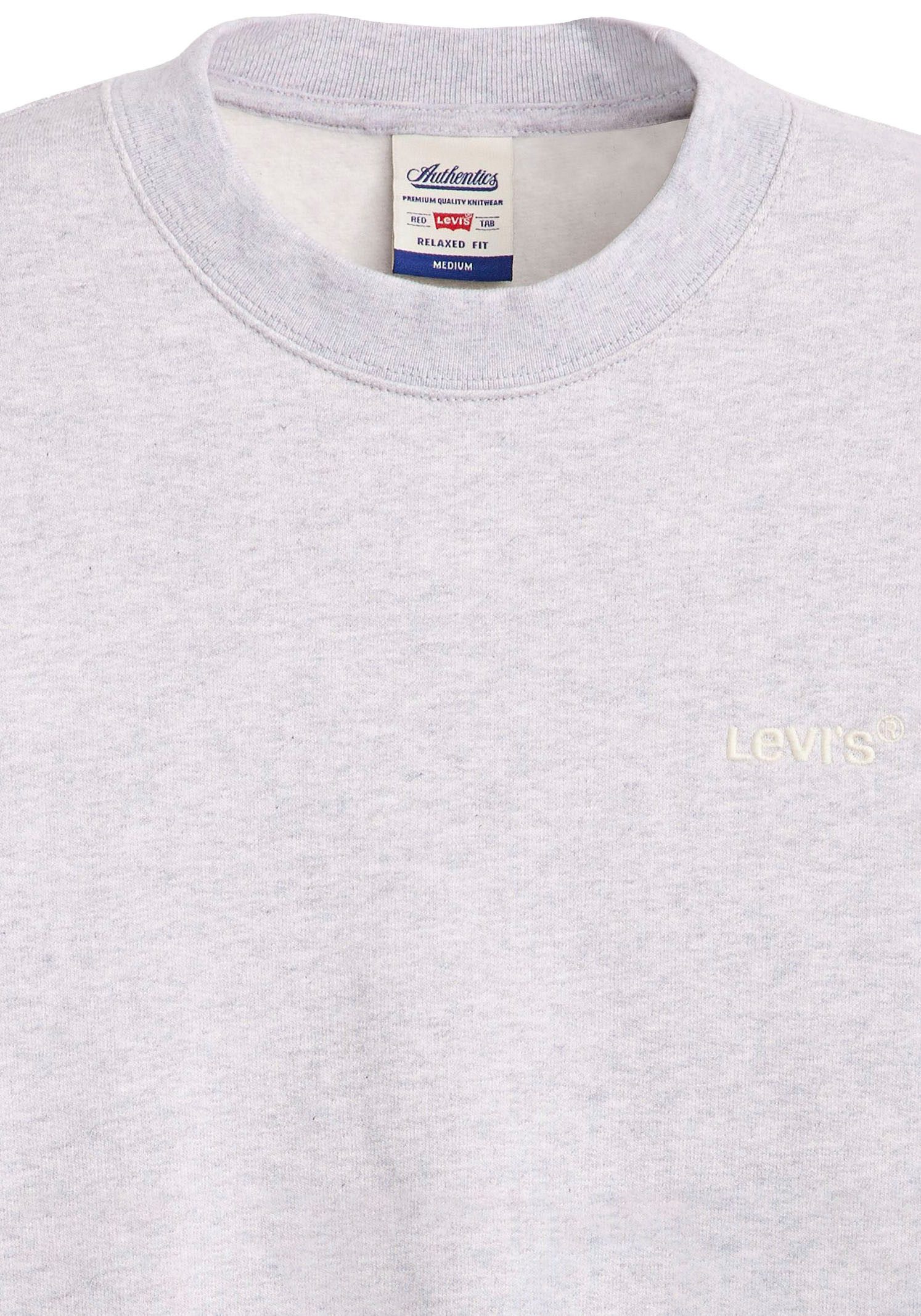 Levi's® Sweatshirt AUTHENTIC CREW mit Logostickerei