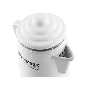 Petromax Perkolator Petromax Perkolator per-9-s Kaffee Tee Kanne Kocher 1,3l weiß, 1.3l Kaffeekanne
