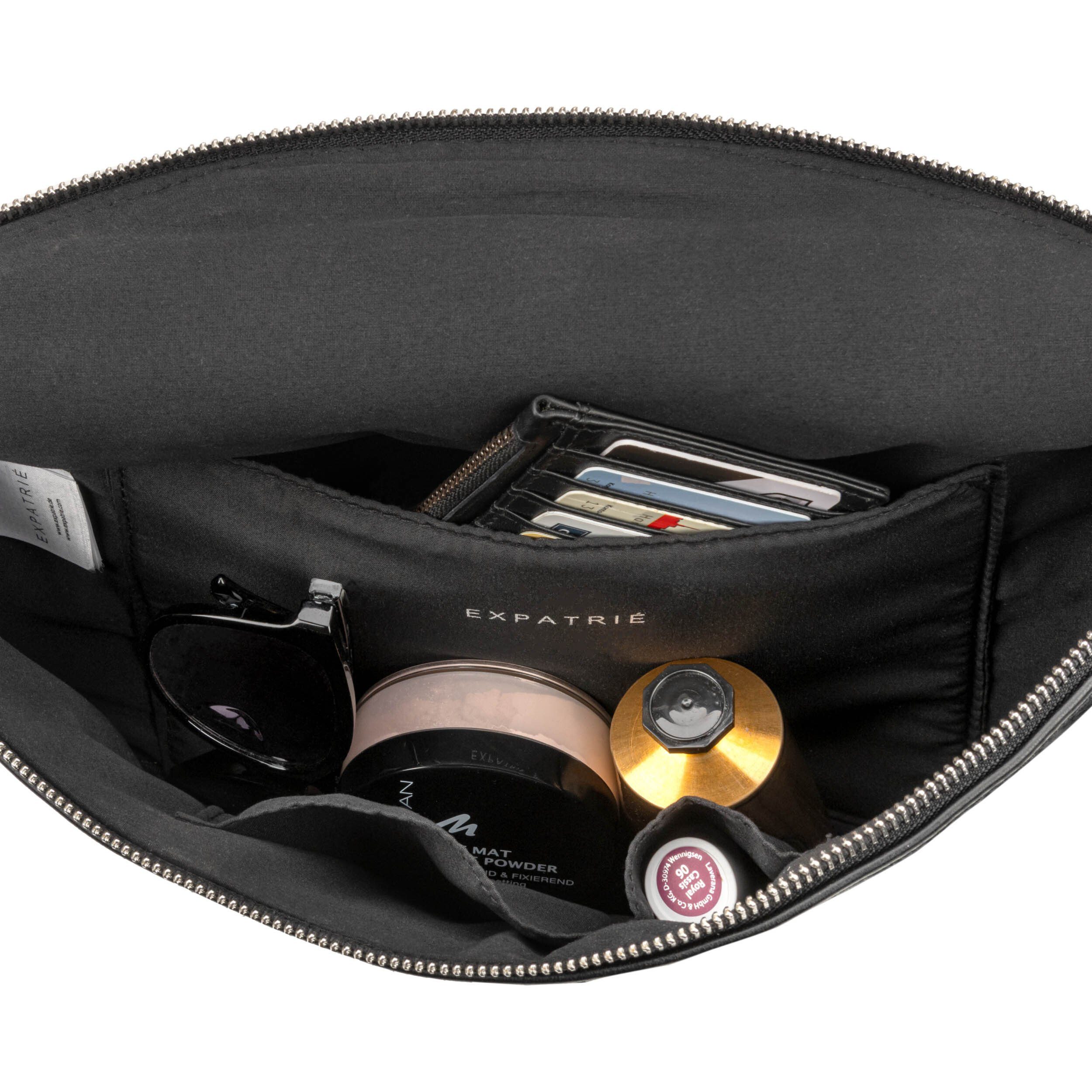 Expatrié Gürteltasche Alice Large Bauchtasche Damen Crossbody Bag, Hochwertiges Kunstleder, Wasserabweisend
