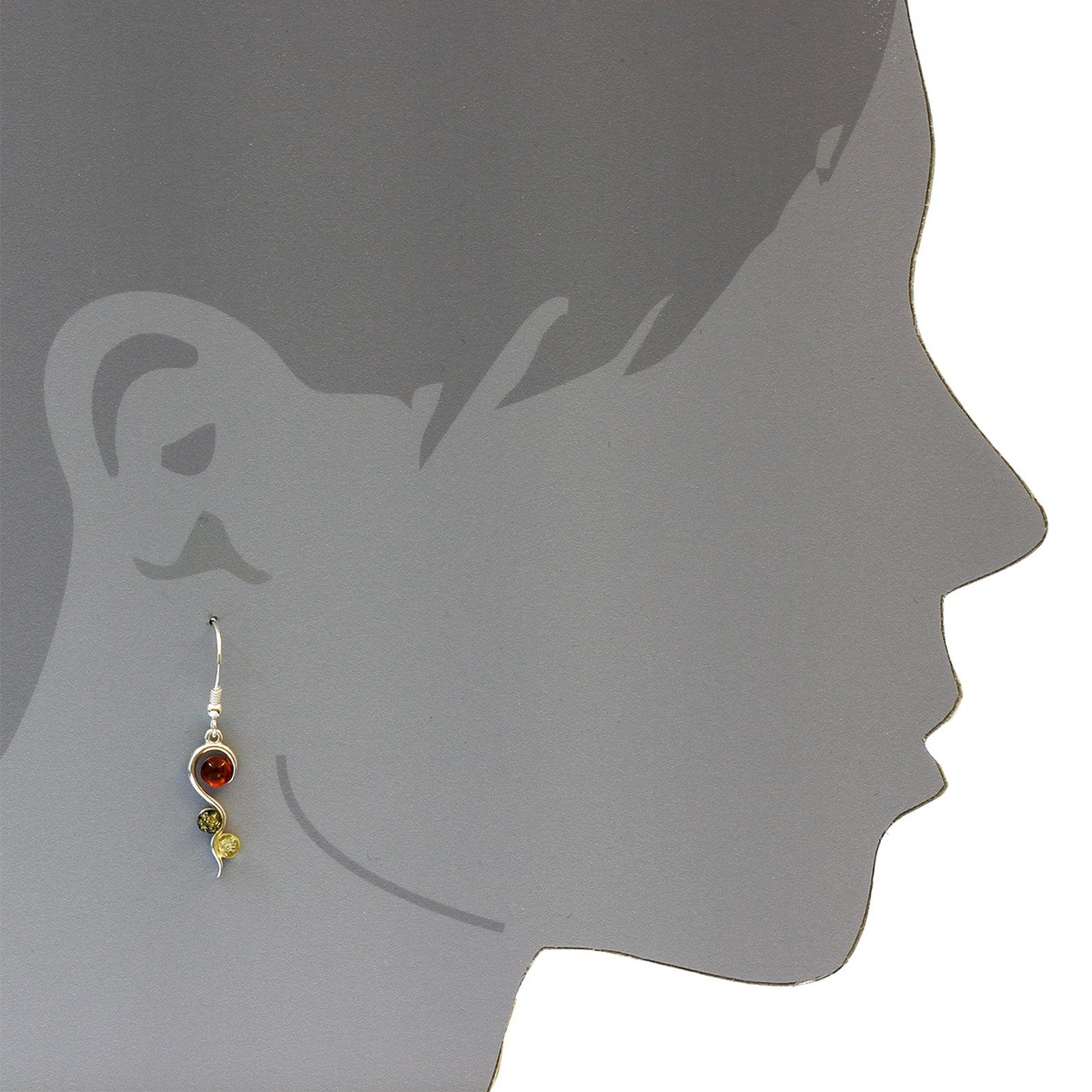 OSTSEE-SCHMUCK Paar Ohrhänger Ostsee-Schmuck Ohrhänger Valentine Ohrhänger günstig online kaufen