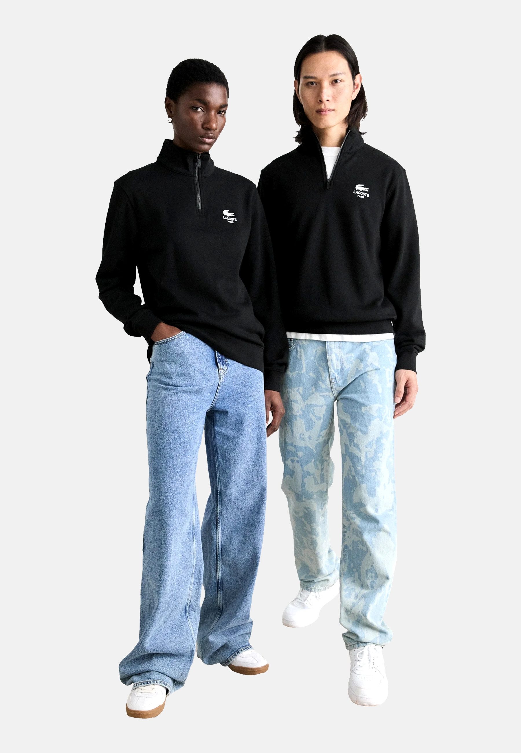 Lacoste Troyer Pullover Sweatshirt Troyer (1-tlg) günstig online kaufen