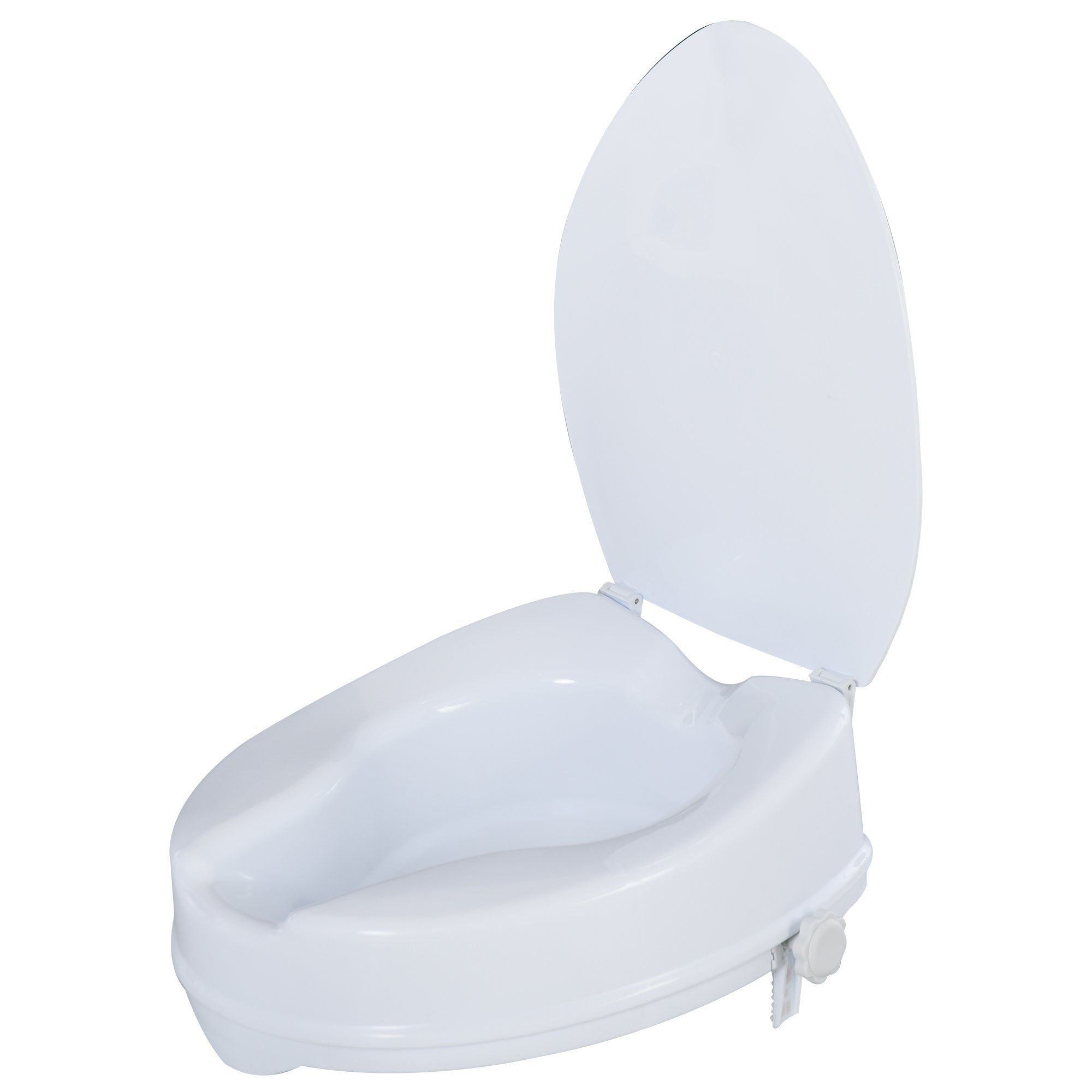 HOMCOM Toilettensitzerhöhung Toilettensitzerhöher, 16 cm. Reduzierter Preis € 32,90. Unverbindliche Preisempfehlung € 65,90
