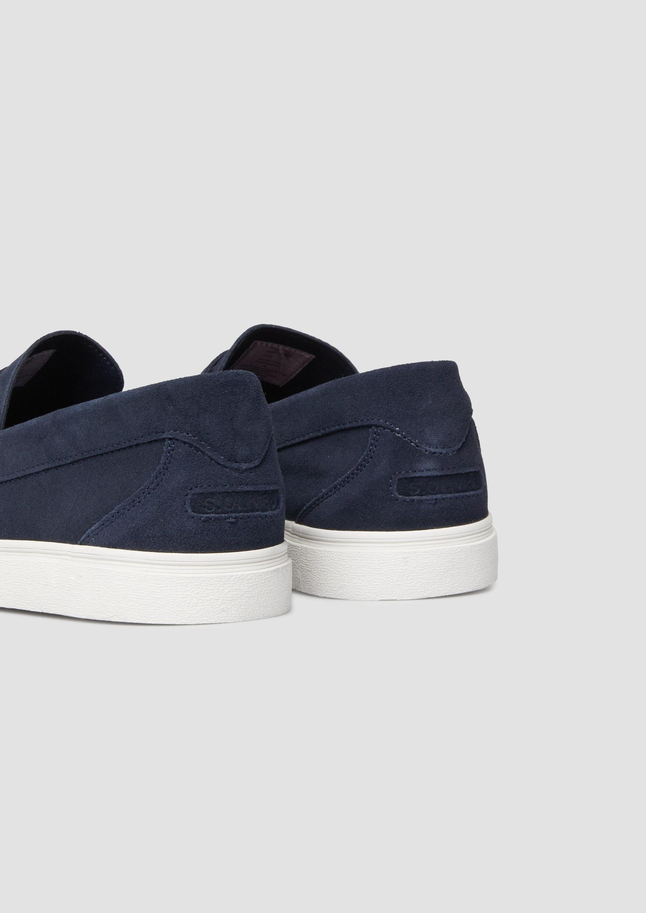 s.Oliver Slipper Schnürschuh Halbschuhe aus Leder günstig online kaufen