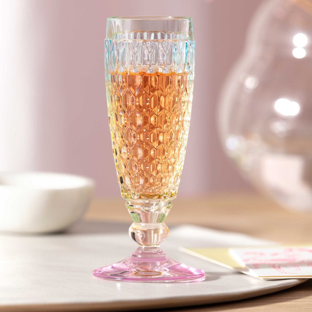 Villeroy & Boch Sektglas Boston Farbe Sekt-/Champagnerglas 163mm, 1-tlg., Glas
