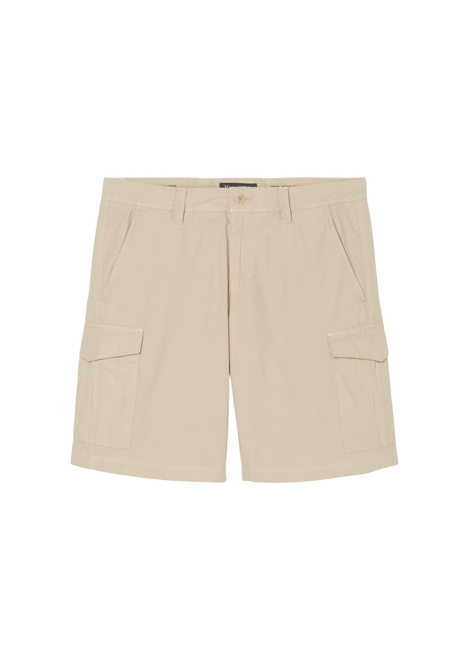 Marc O'Polo Shorts aus Baumwoll-Popeline beige